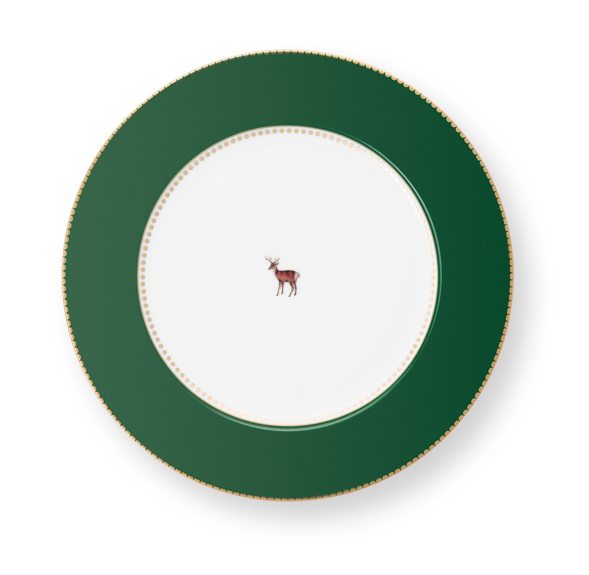 Pip Studio Essteller Lovebirds | dunkelgrün