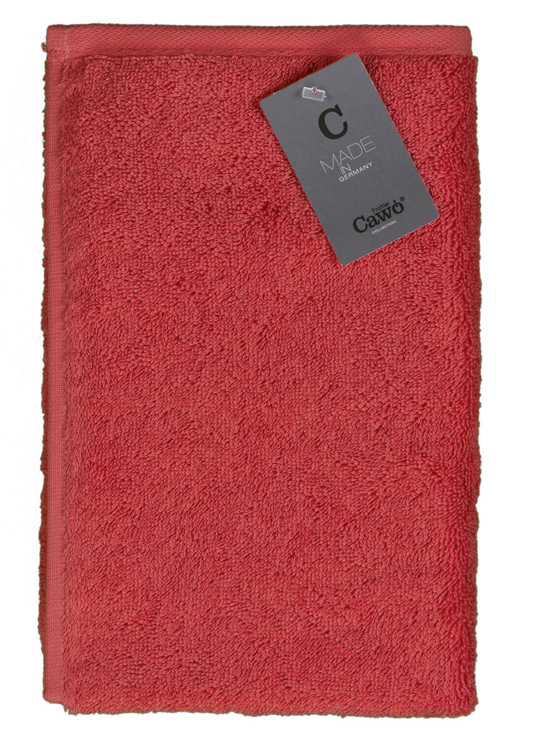 Cawö Küchenfrottiertuch Solid 500 | 280 bordeaux