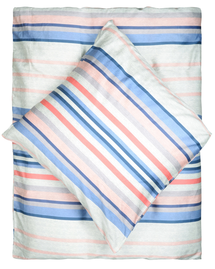 Living Dreams Renforce-Bettwäsche | 600 denim/blush