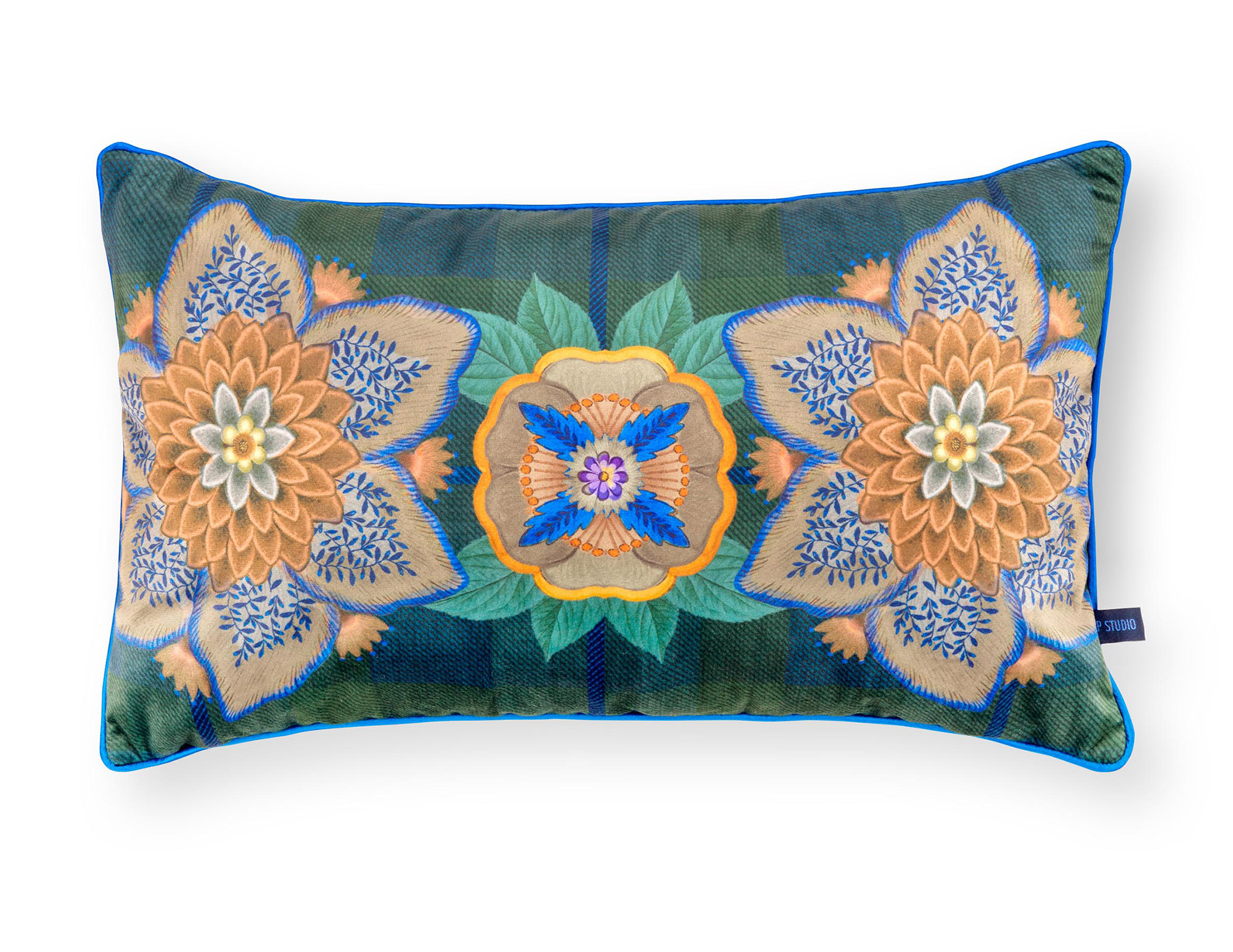 Pip Studio Kissen Flores Felices | blau