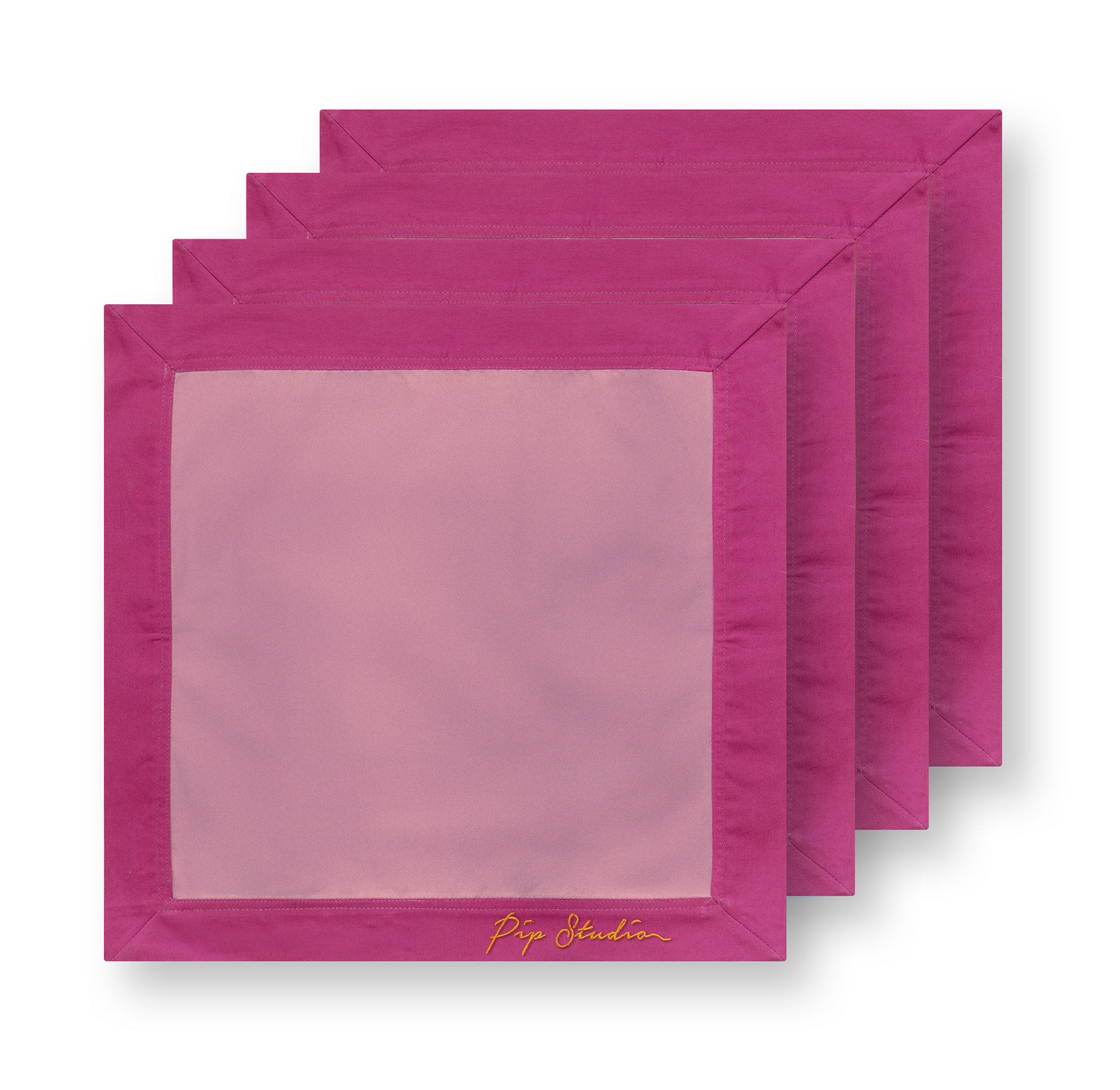 Pip Studio 4 Servietten Deerest Darling | Pink