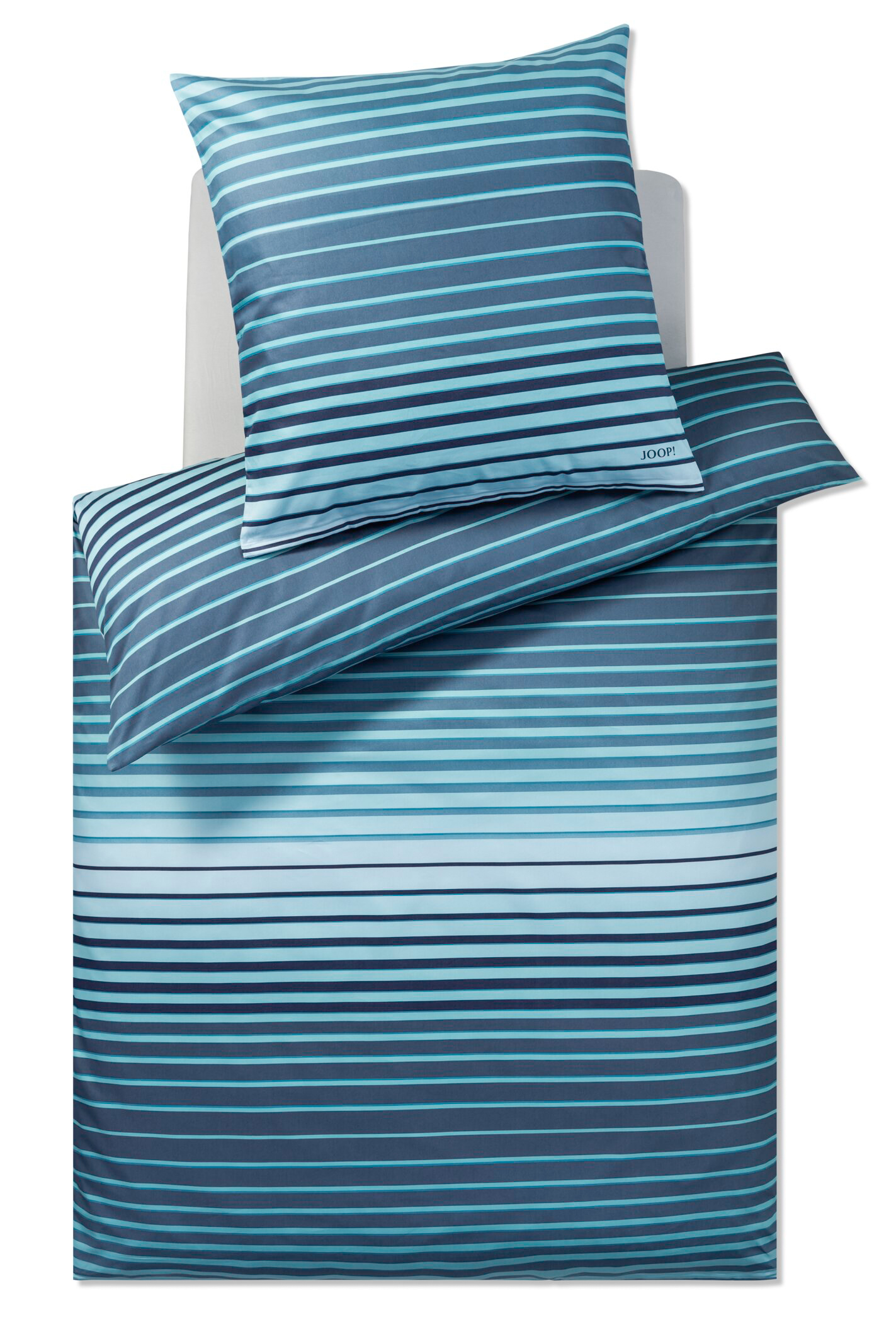 JOOP! Satin Kissenhülle Shutter 4109 | 2 Ocean