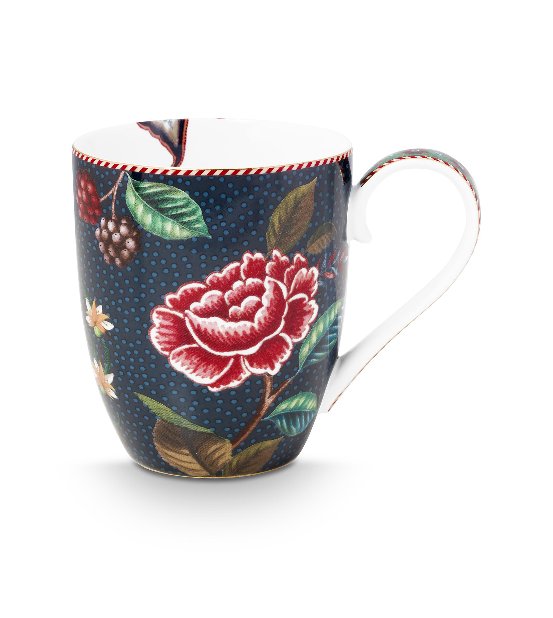 Pip Studio 2er Set Tassen gross Berry Blues | blau