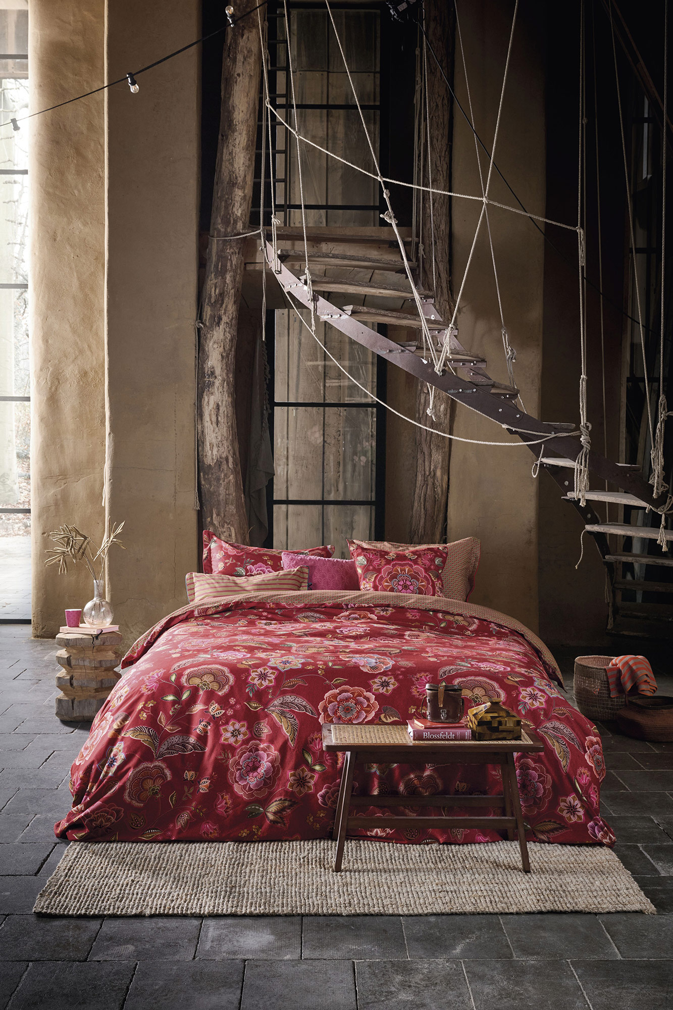 Pip Studio Perkalbettwäsche Matata | Red