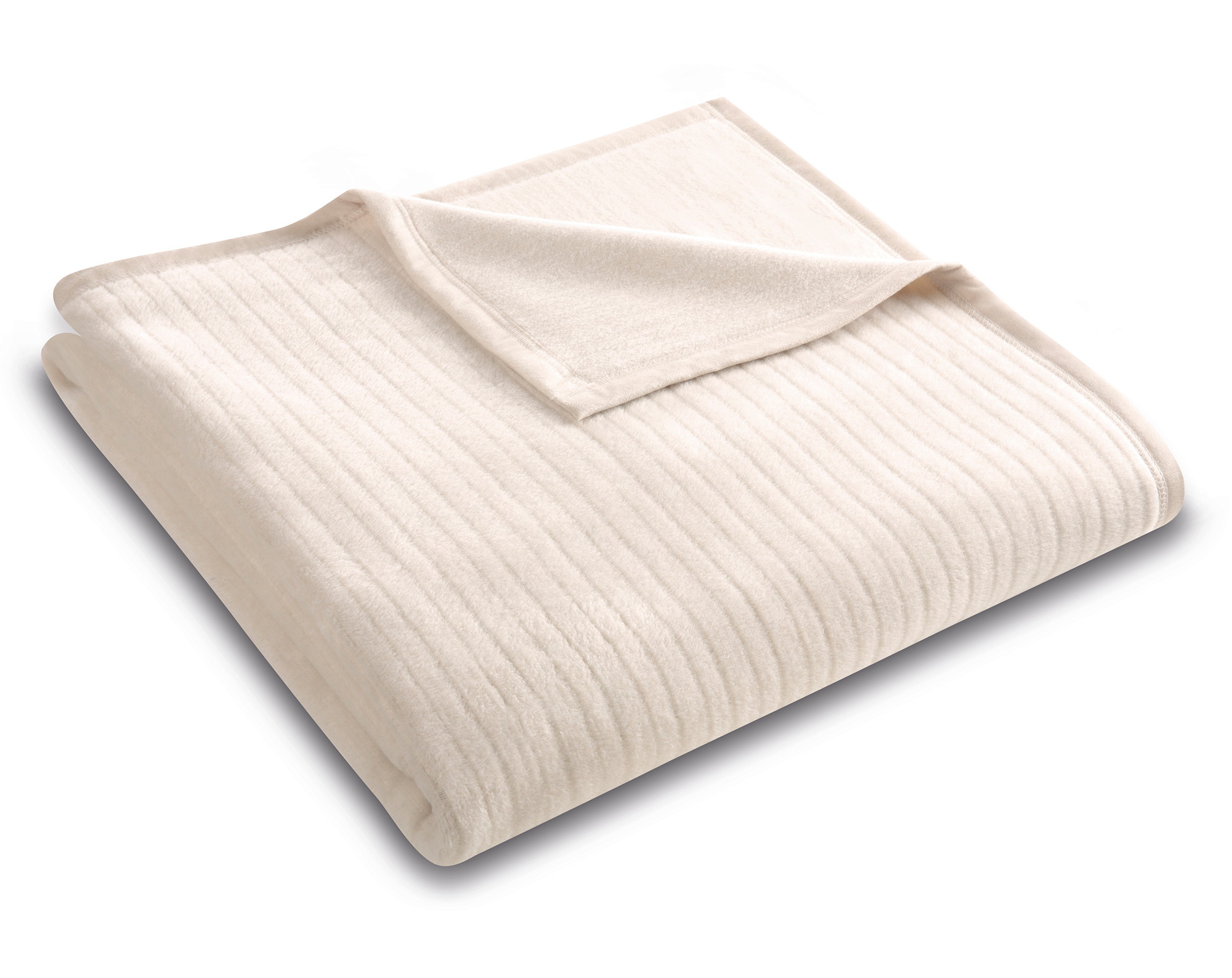 Biederlack Plaid / Wohndecke Feel Pearl