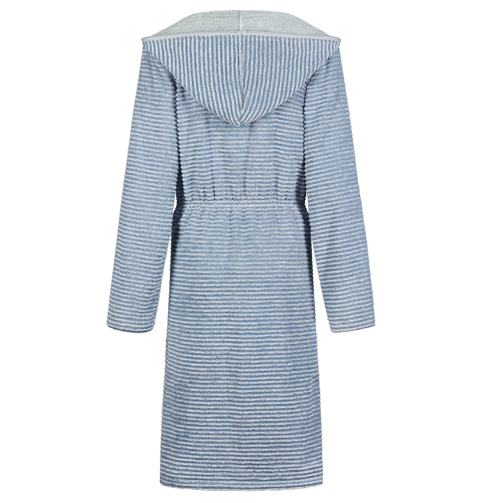 Cawö Damen Kapuze-Bademantel kurz extraleicht 6222 | 11 capr