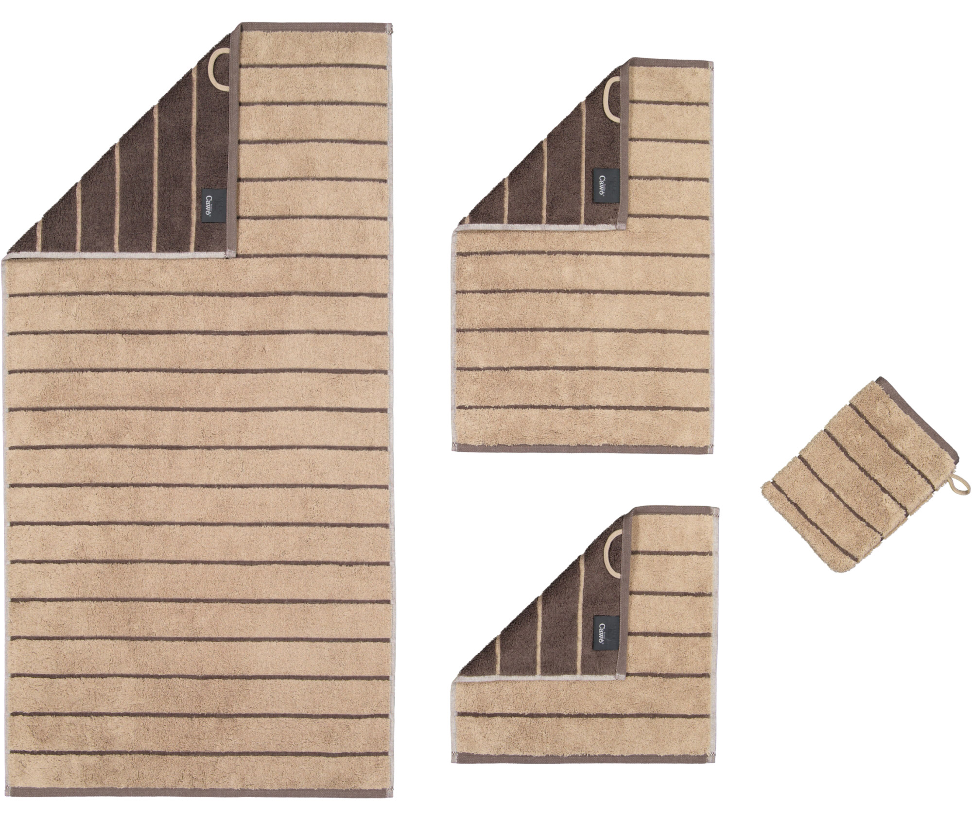 Cawö Handtuch Balance 6232 | 39 sand