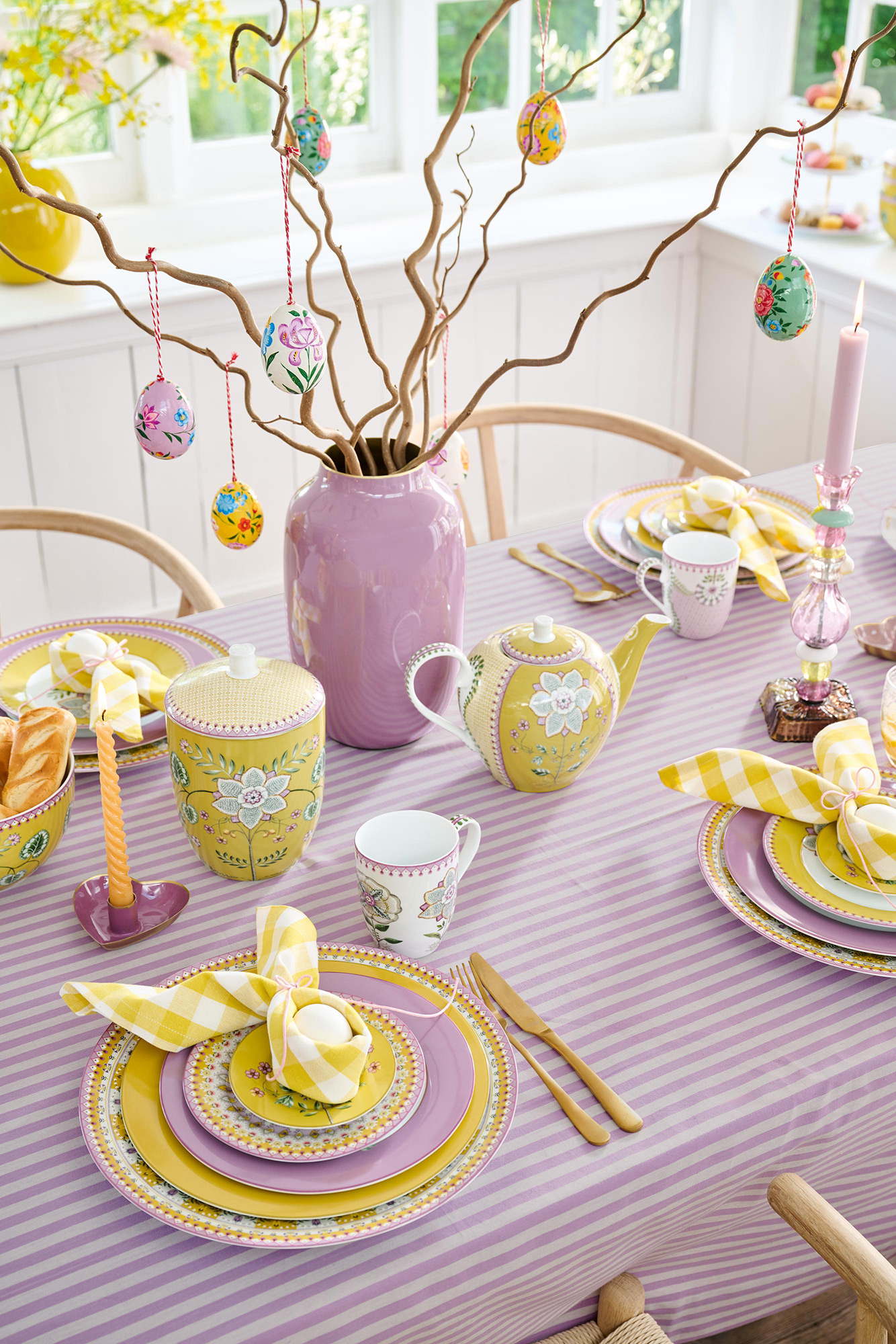 Pip Studio Vorratsdose Lily & Lotus | Yellow