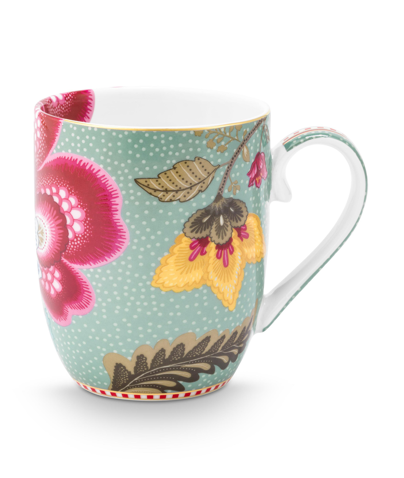 Pip Studio Tasse klein Blooming Tales | Fantasy Blue