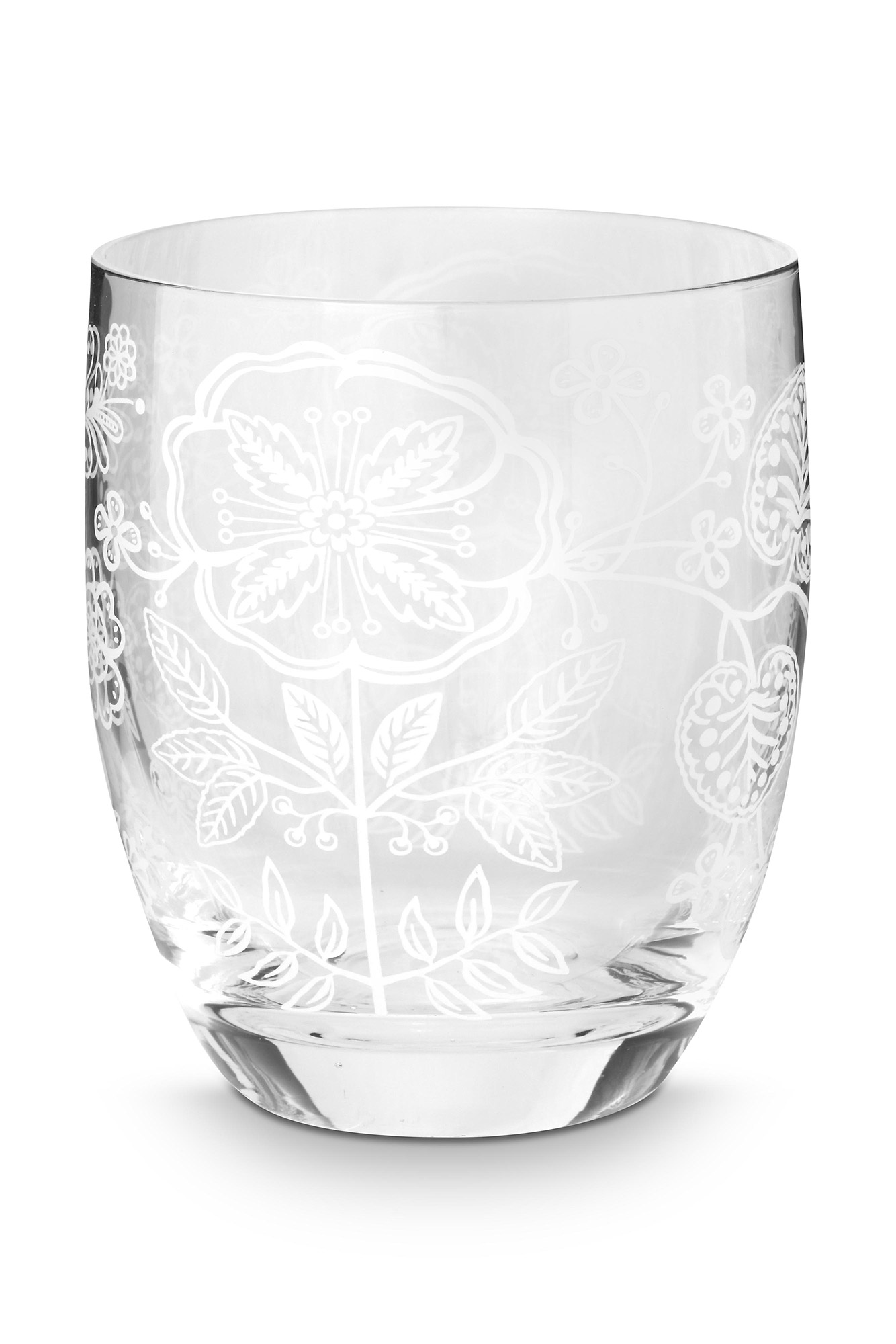 Pip Studio 2er Set Wasserglas  | weiss