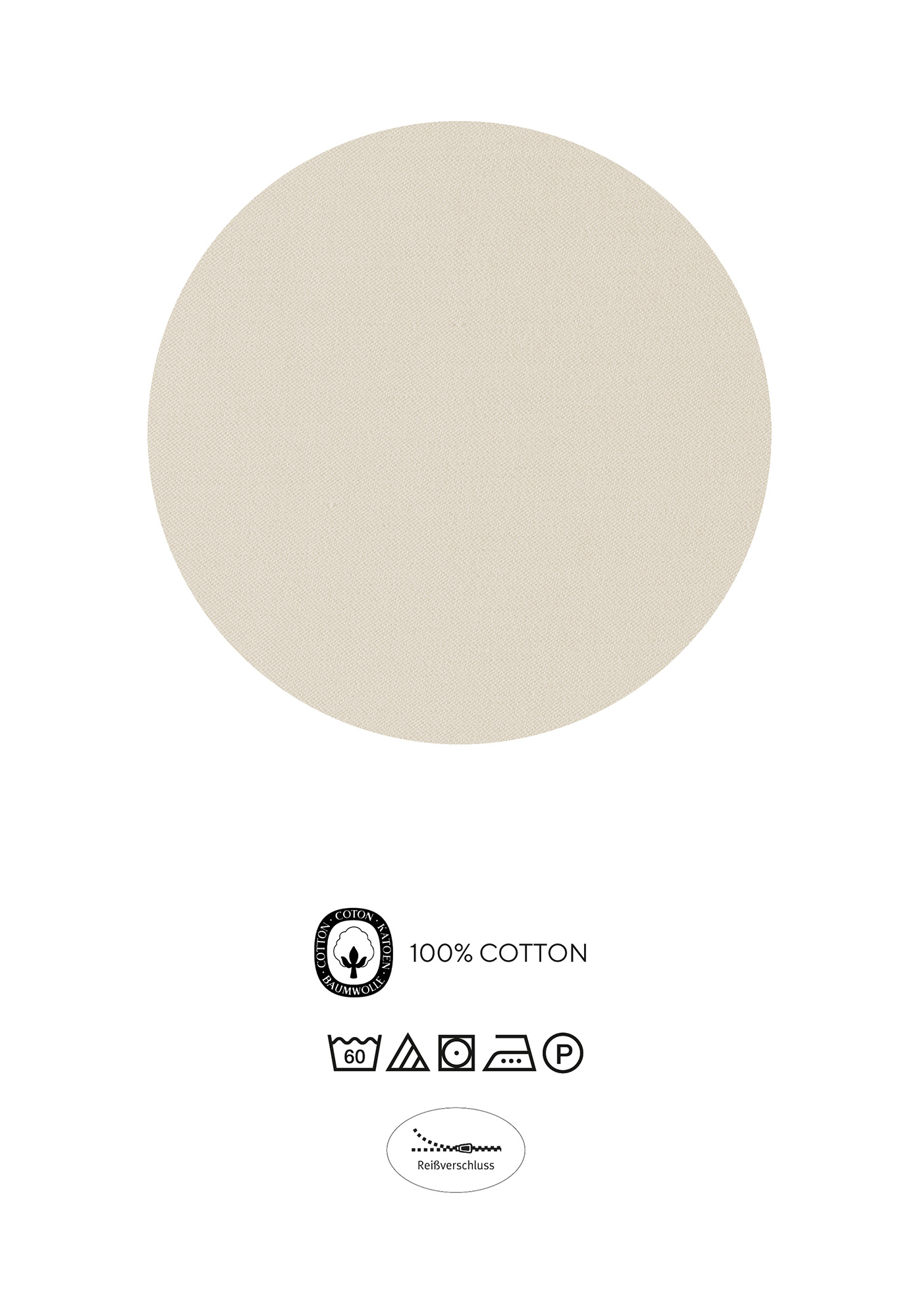 Biberna Satin-Bettwäsche 0614508 | 569 Perlmutt