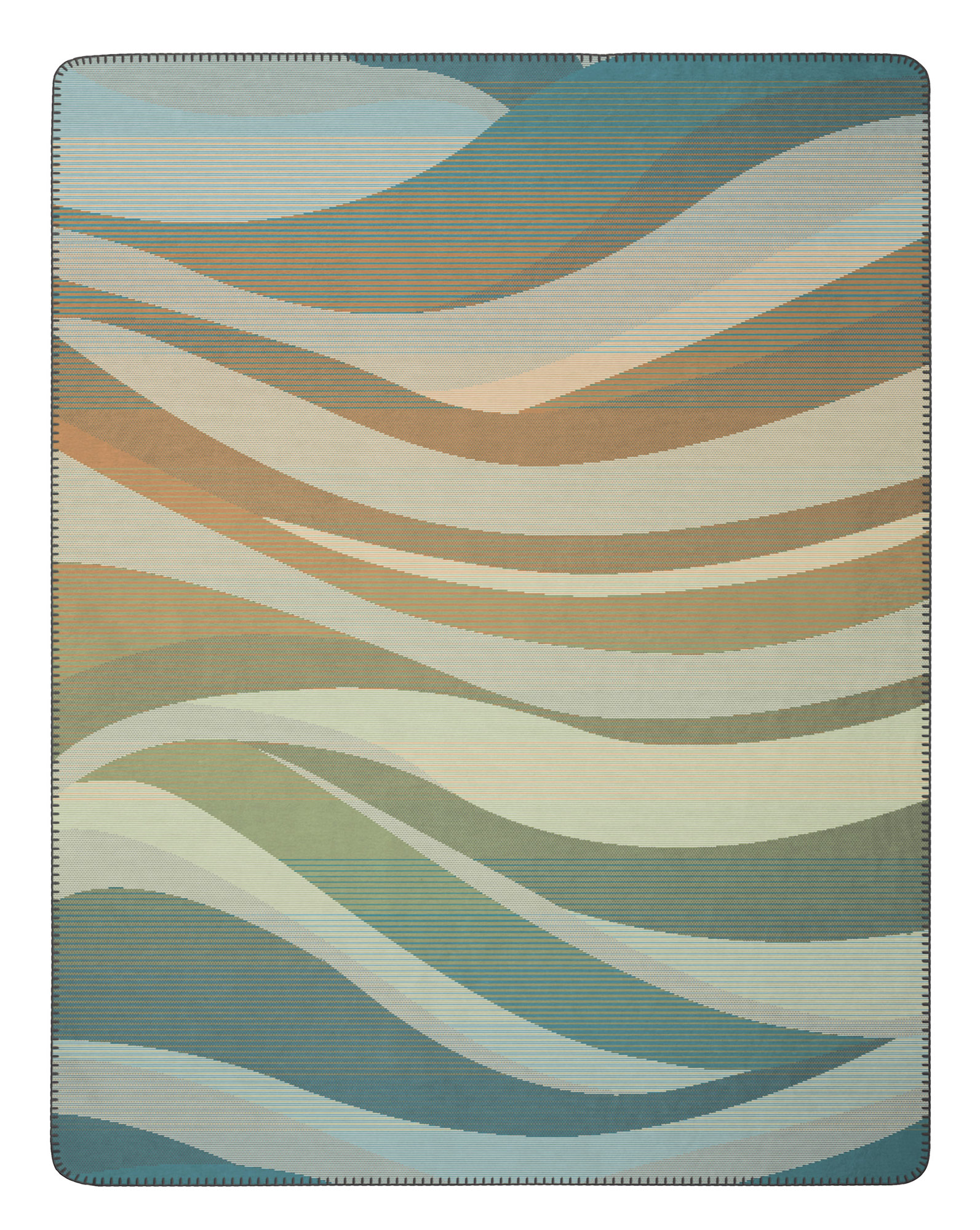 Biederlack Plaid / Decke Nordic Flow