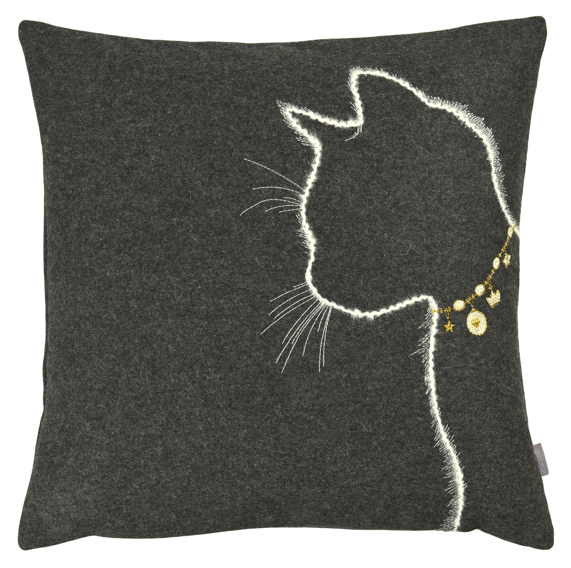 Sander Kissenhülle Lucy | 34 graphite
