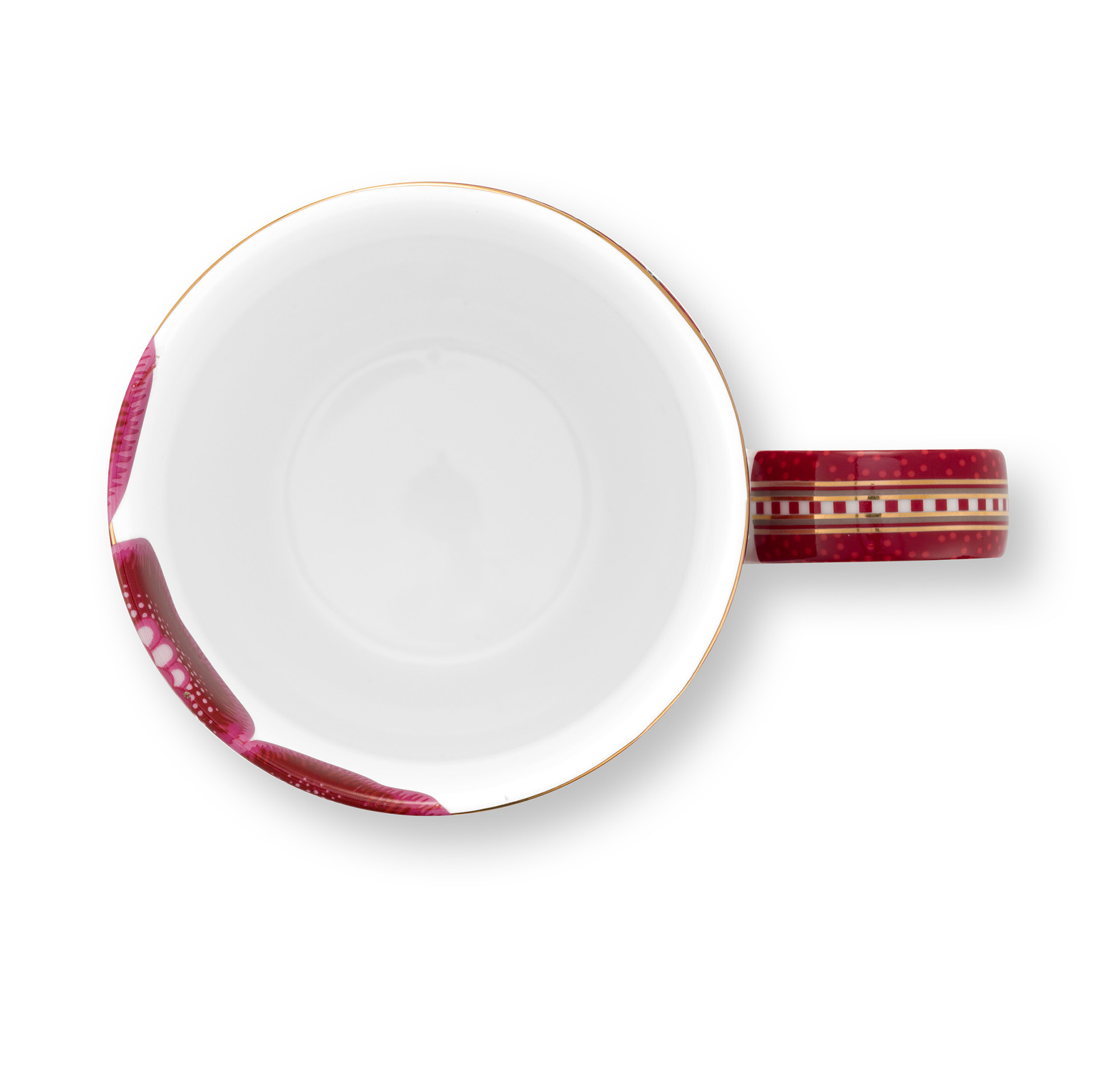 Pip Studio 2er Set Becher XL Blooming Tales | Dark Red