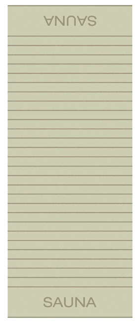 Cawö Saunatuch Balance 6237 | 44 wasabi