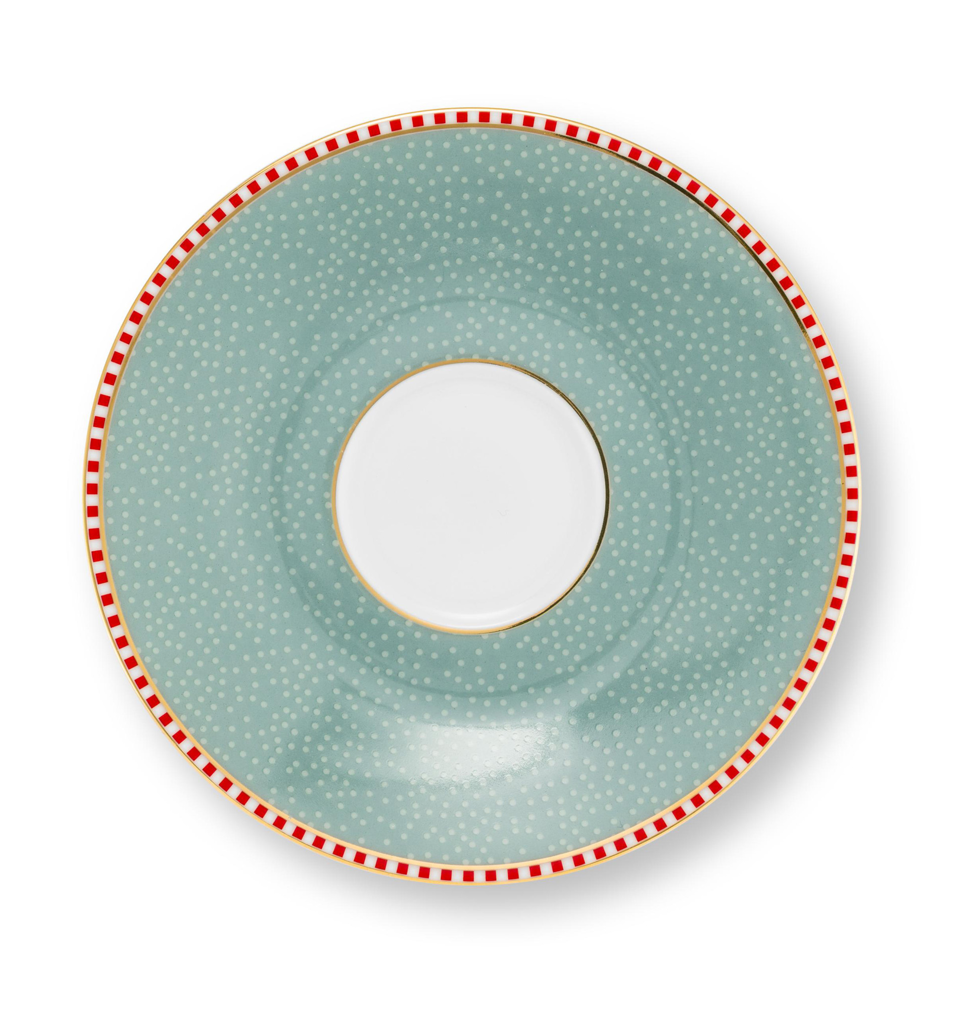 Pip Studio Espressotasse und Untertasse Blooming Tales | Blu