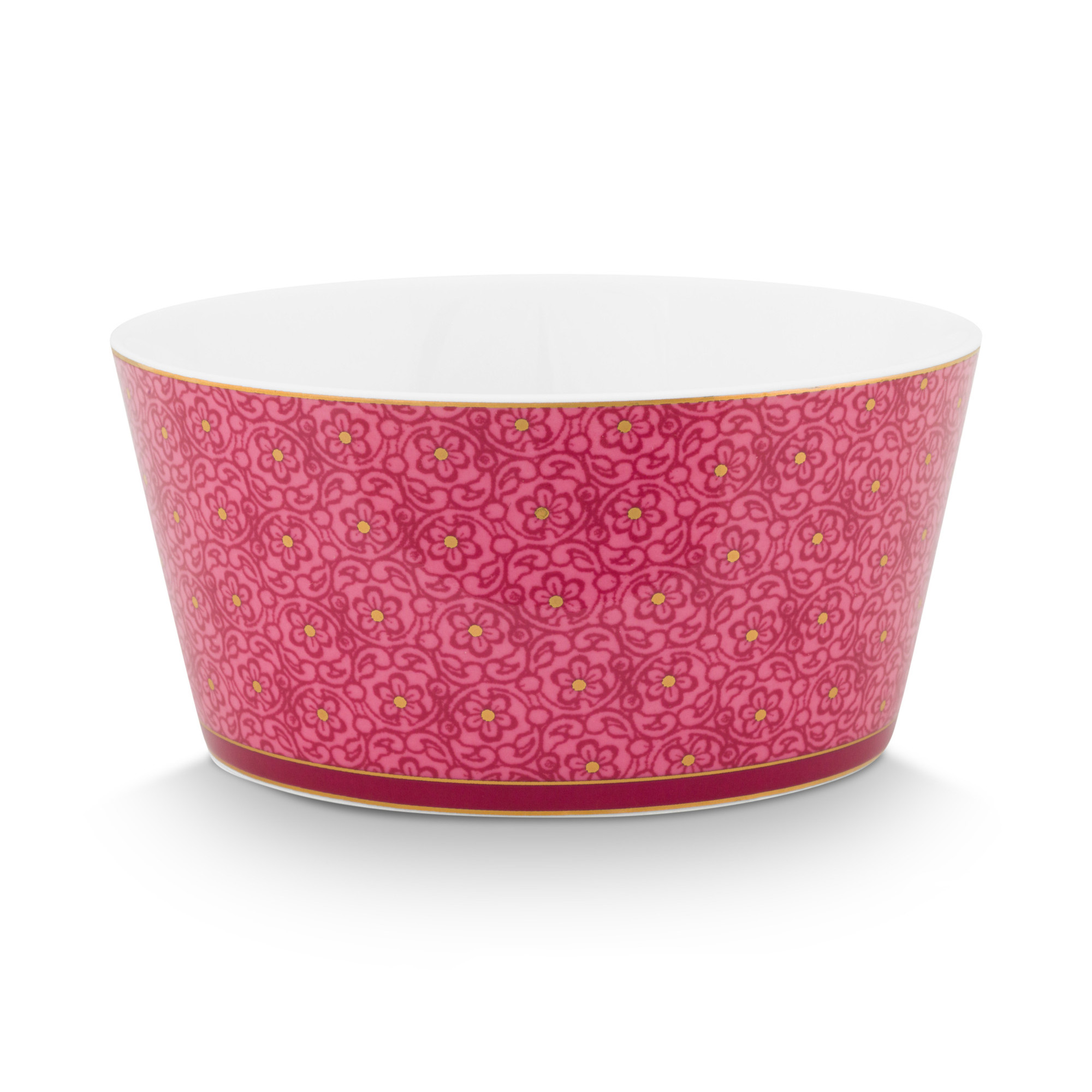 Pip Studio Geschenkset Schüsseln Flower Festival | Dunkelpin