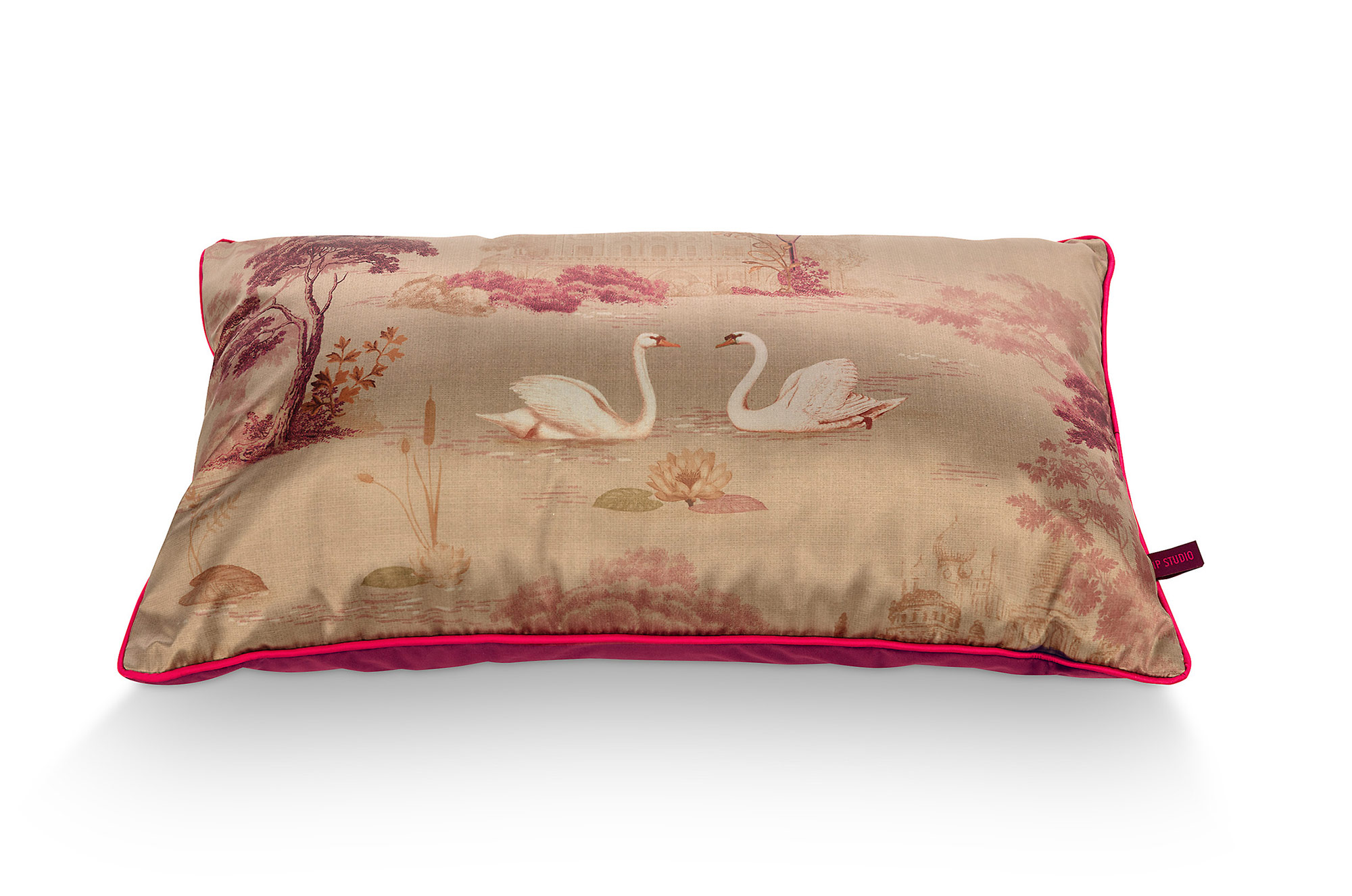 Pip Studio Zierkissen Darjeeling Days | pink