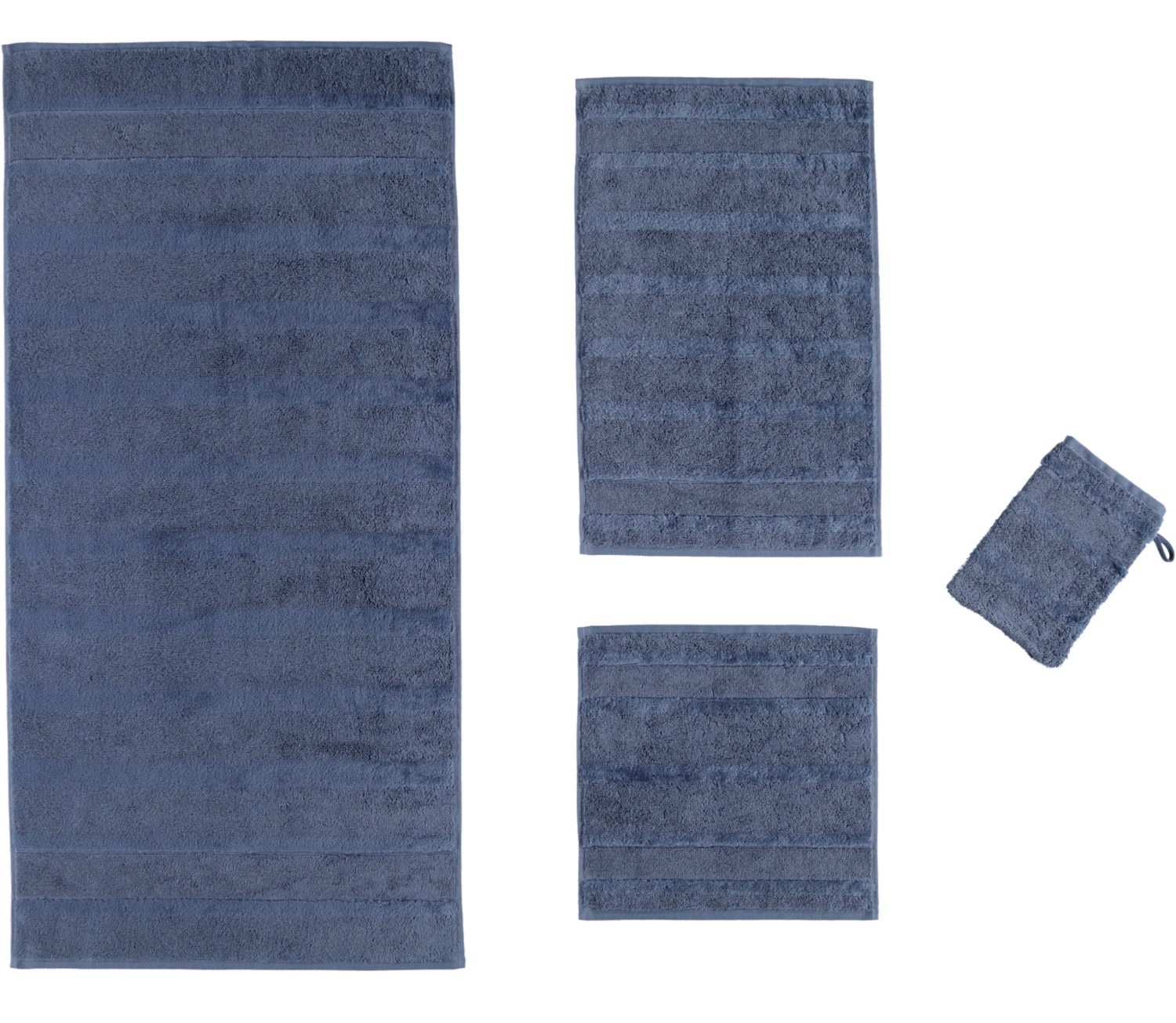Cawö Handtuch Noblesse 1002 | 111 Nachtblau