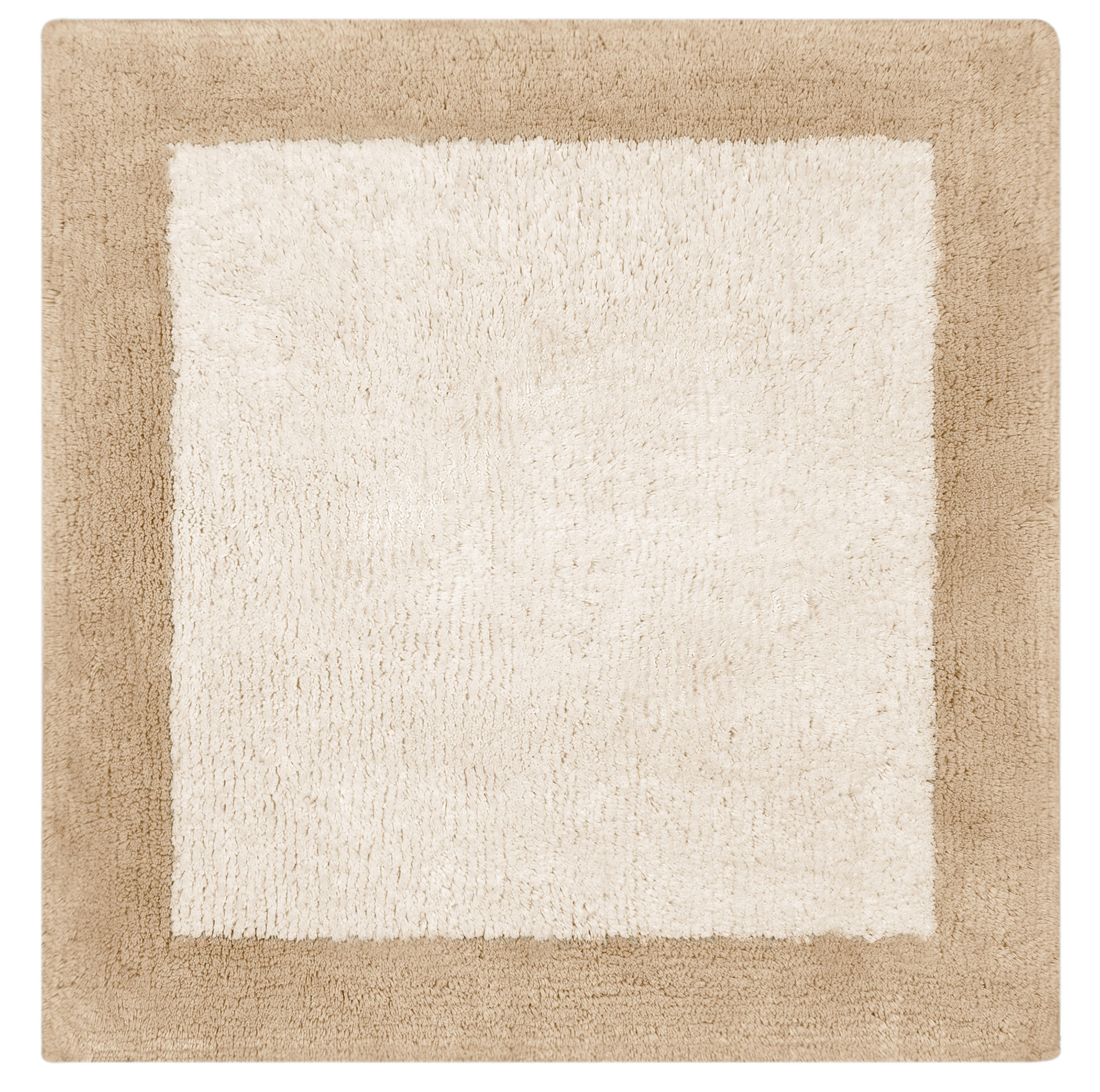 Cawö Wende-Badteppich Frame 1010 | 33 natur/beige