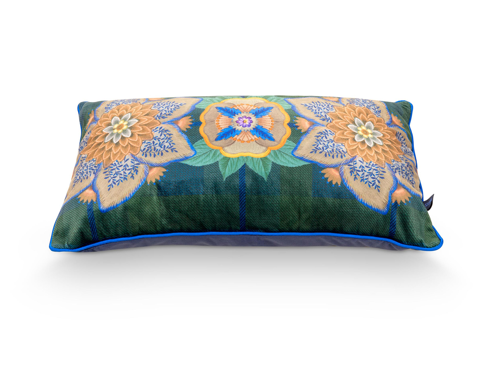 Pip Studio Kissen Flores Felices | blau