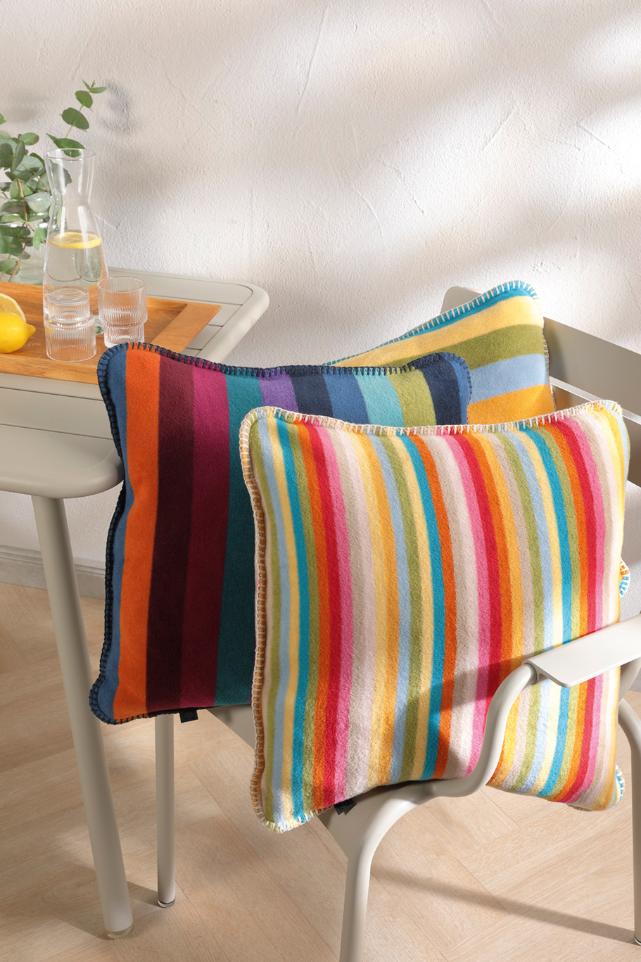 Cawö Kissen Lifestyle 70480 | 84 multicolor dunkel