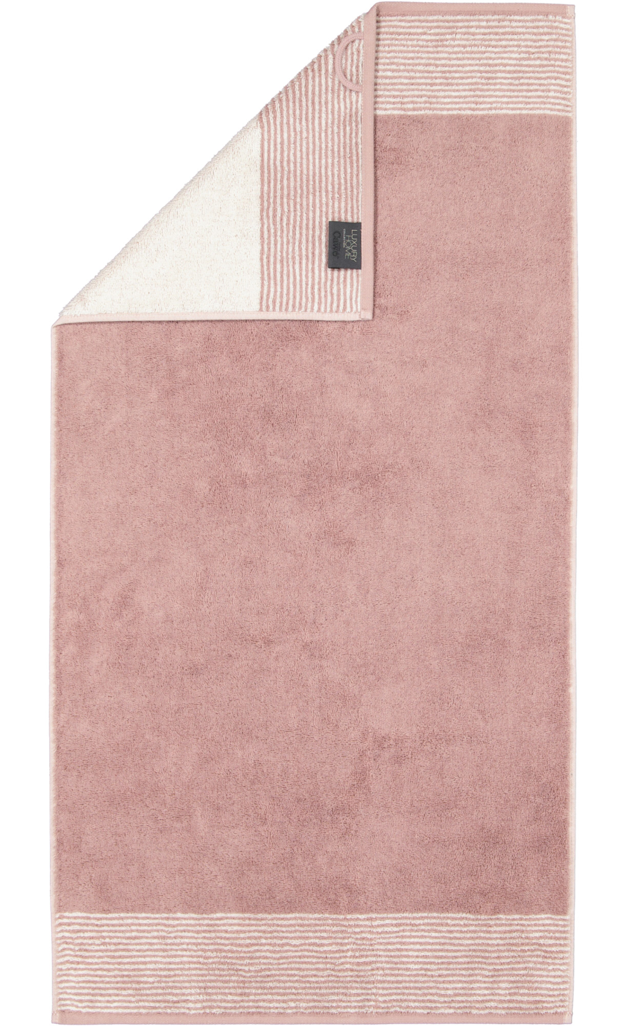 Cawö Duschtuch Luxury Home  Two-Tone 590 | 83 Magnolie