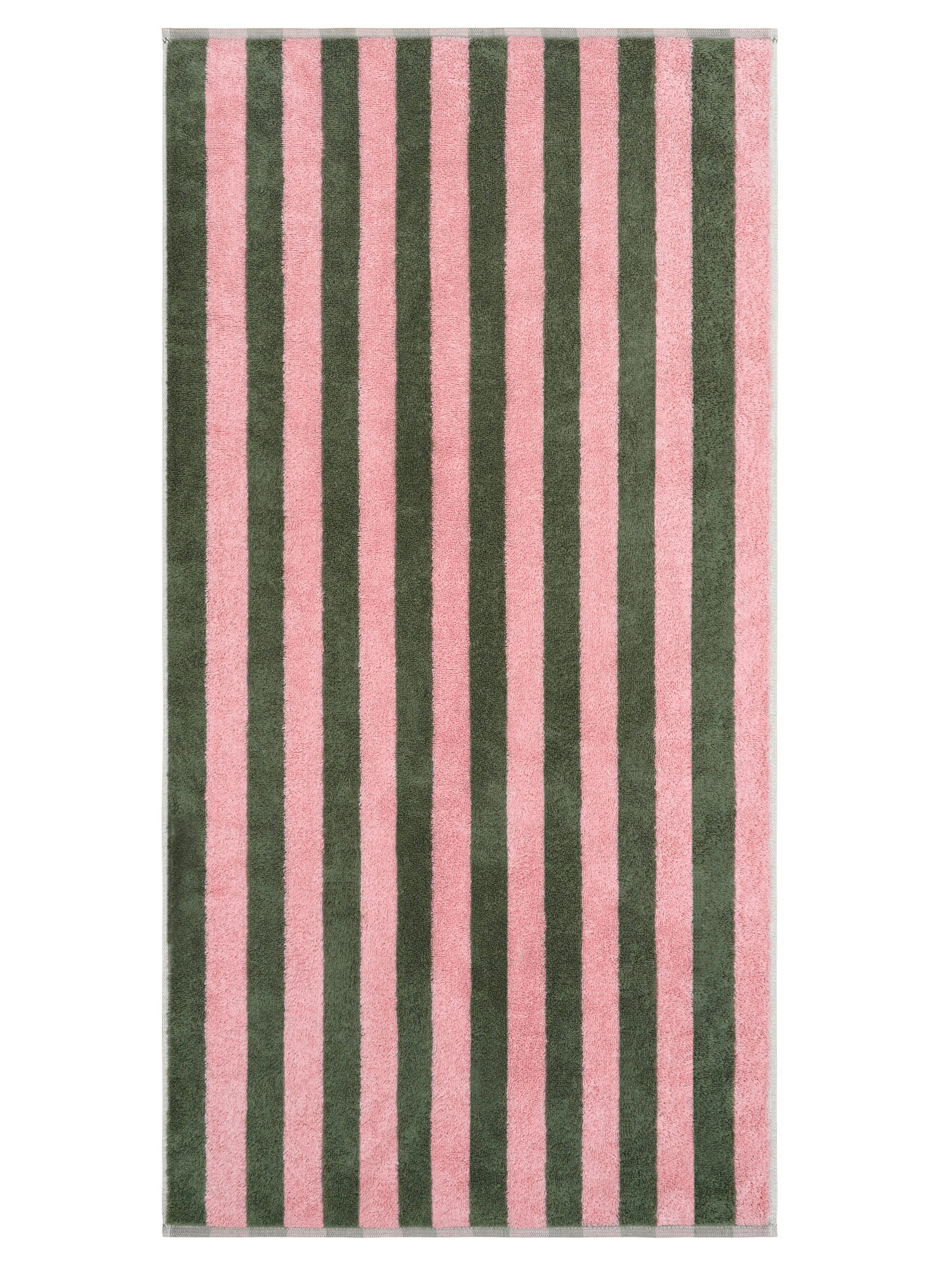 Cawö Handtuch Bold 6277 | 42 oliv/rosa