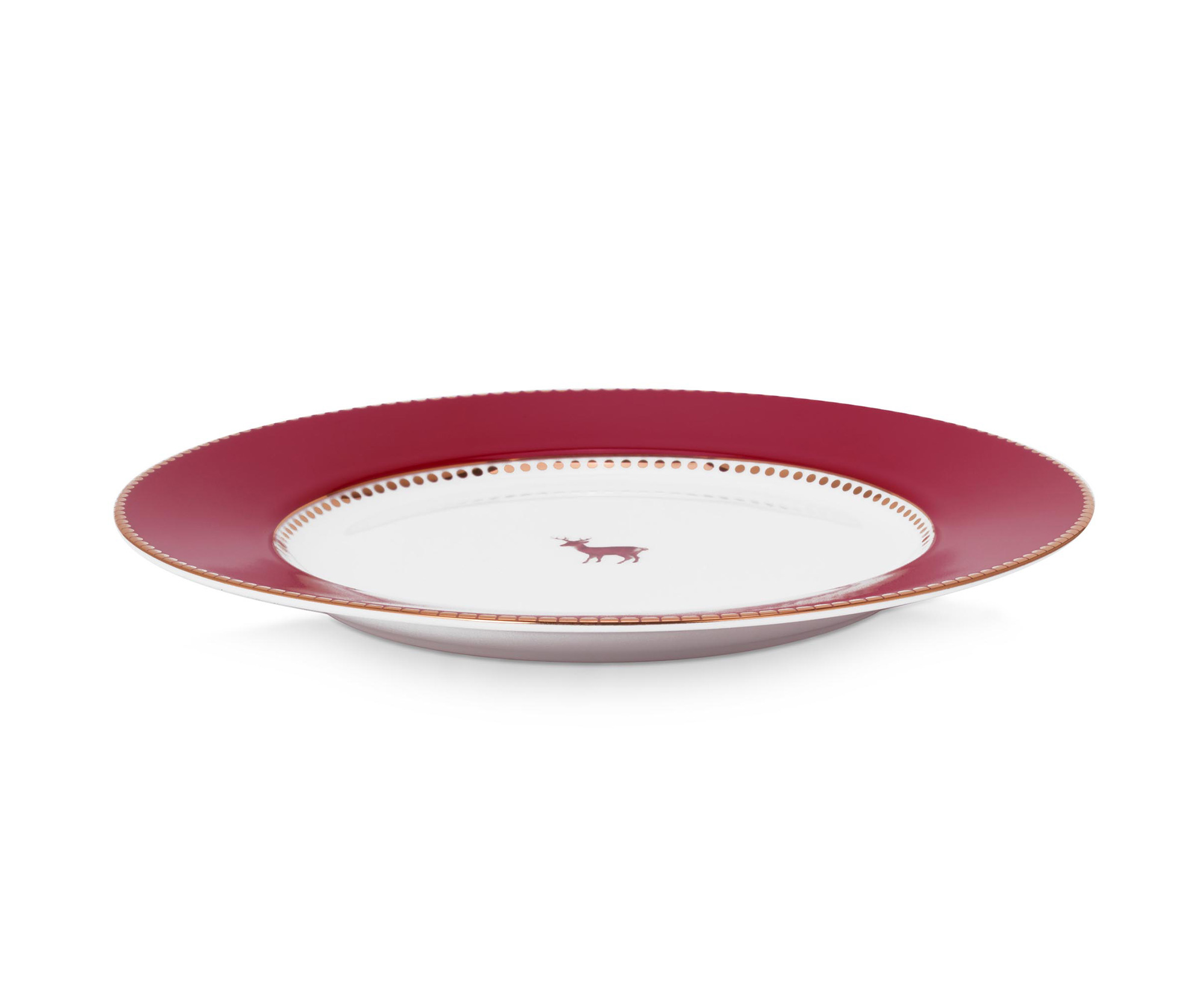 Pip Studio Frühstücksteller Love Birds | rot