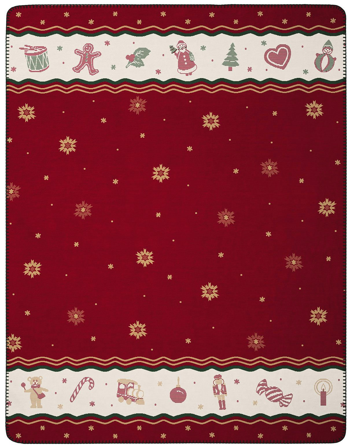 Biederlack Plaid / Decke V&B TOYS | Delight ruby