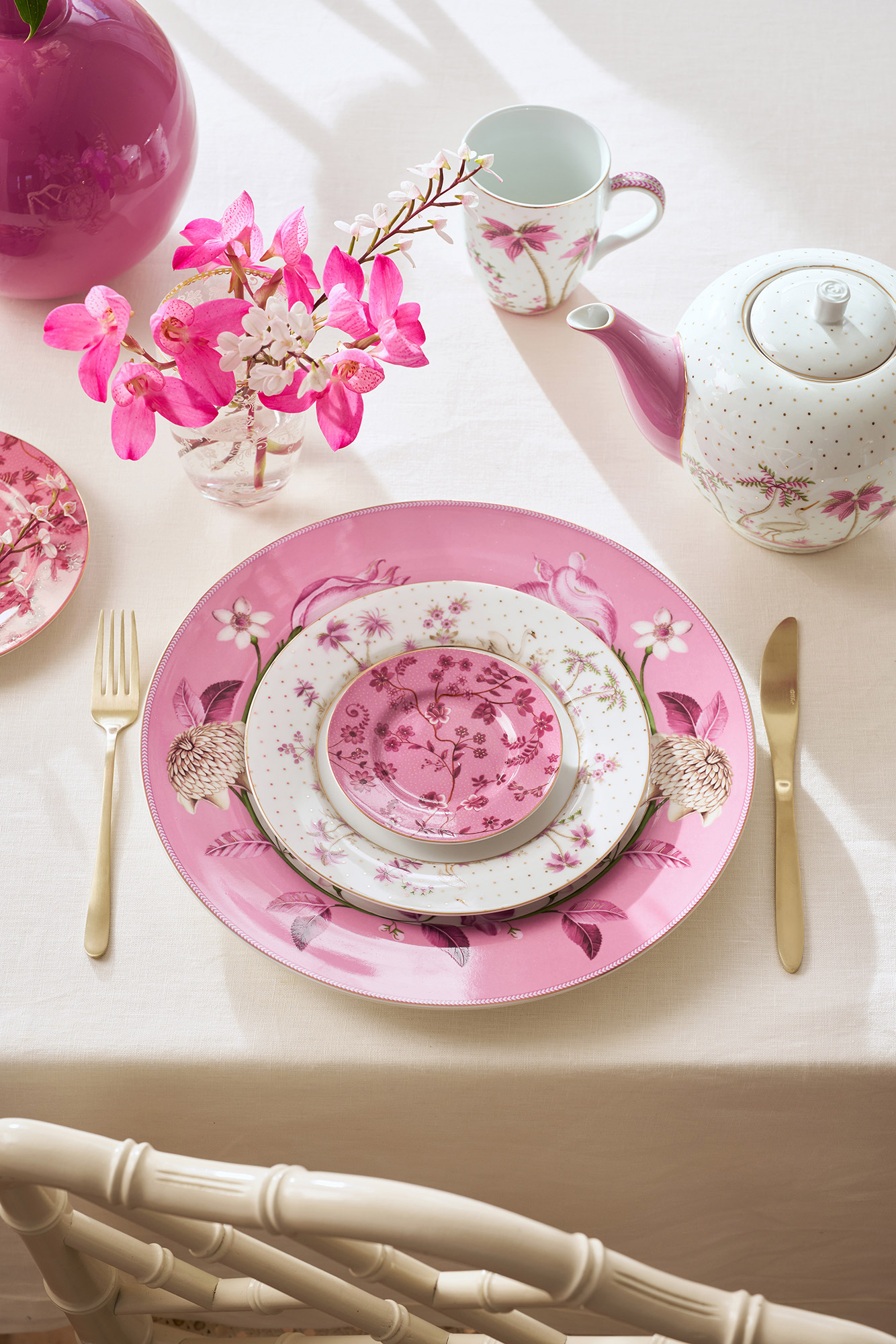 Pip Studio Untertasse Jolie | pink
