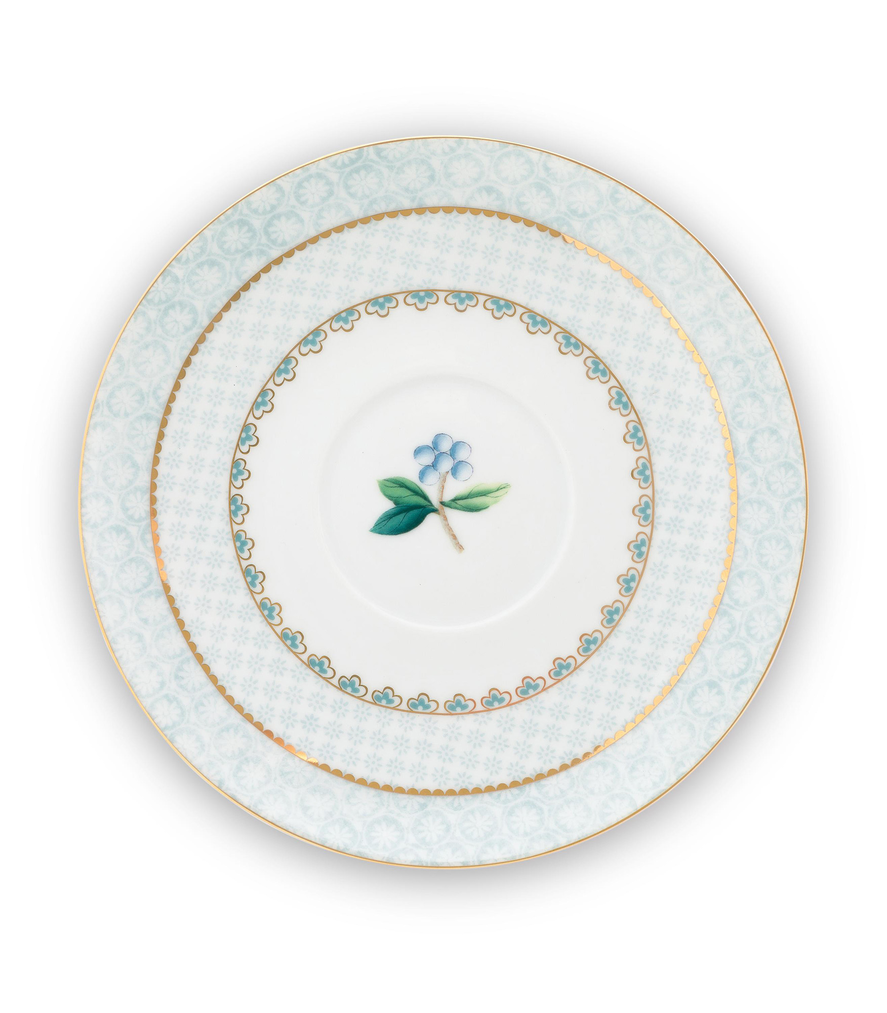 Pip Studio Tasse & Untertasse Blushing Birds |  weiss