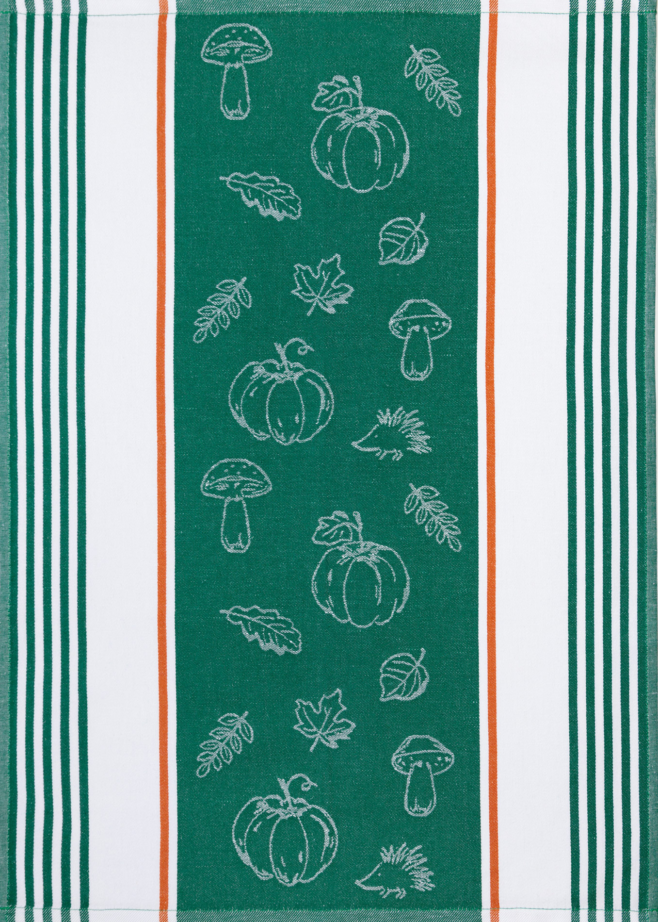 Kracht HL Küchentuch Jacquard HERBSTLICH | 16 Grün