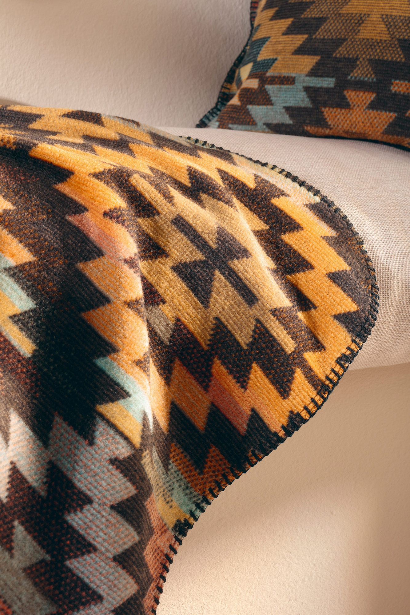 Biederlack Plaid / Decke Nomad Glow