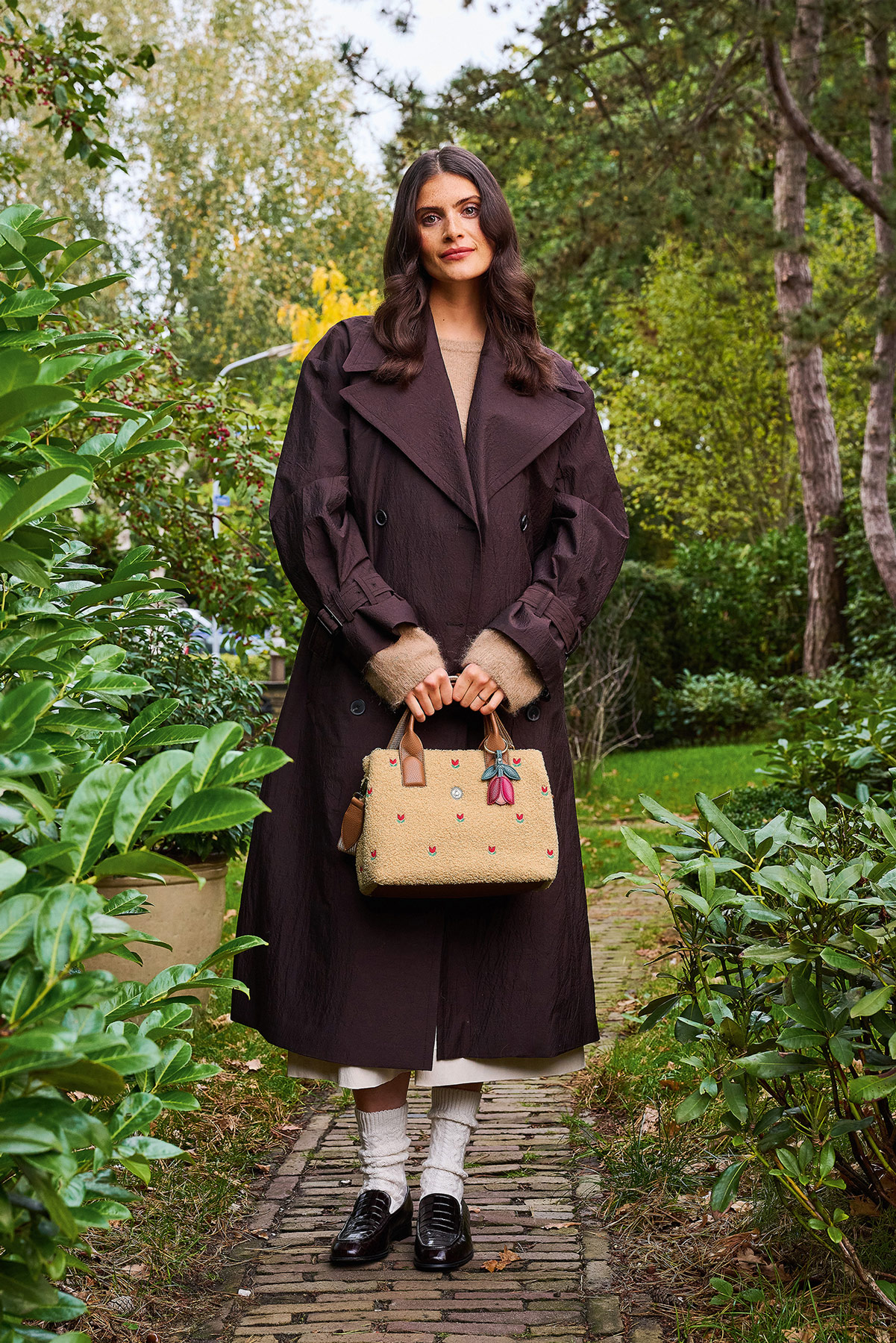 Pip Studio Handtasche Fia Teddy | sand