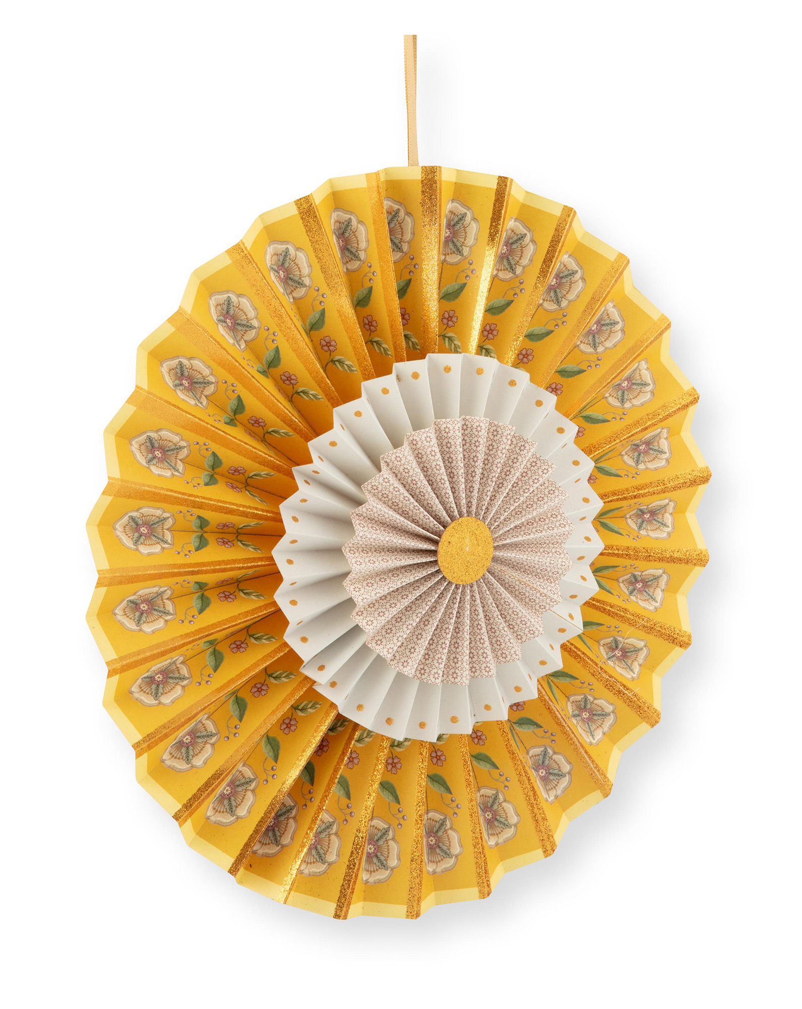 Pip Studio Papierfächer  Lily & Lotus | Yellow