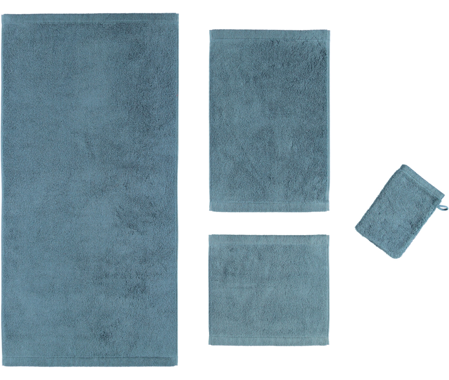 Cawö Handtuch Lifestyle 7007 | 400 Petrol