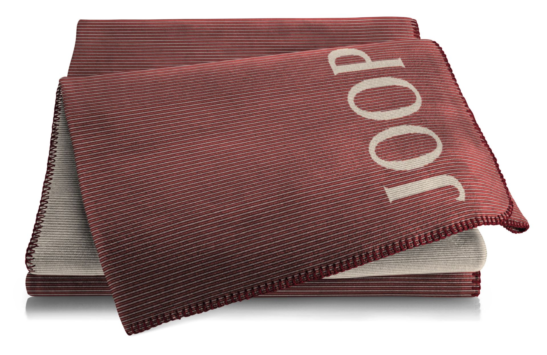 JOOP! Plaid / Wohndecke TOUCH | Rouge-Natur