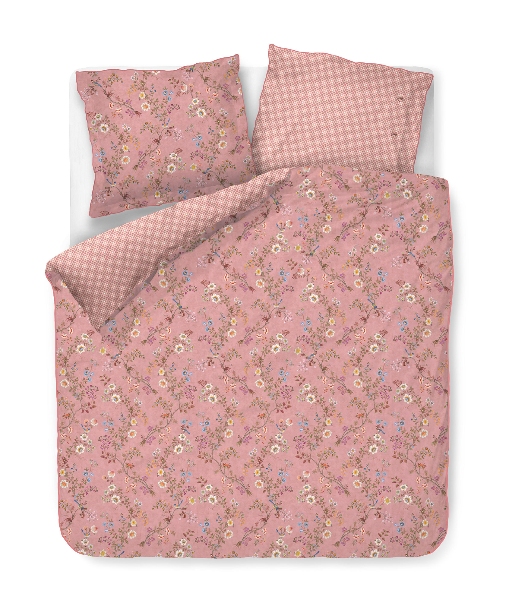 Pip Studio Perkalbettwäsche Lotus Lullaby | Rosa