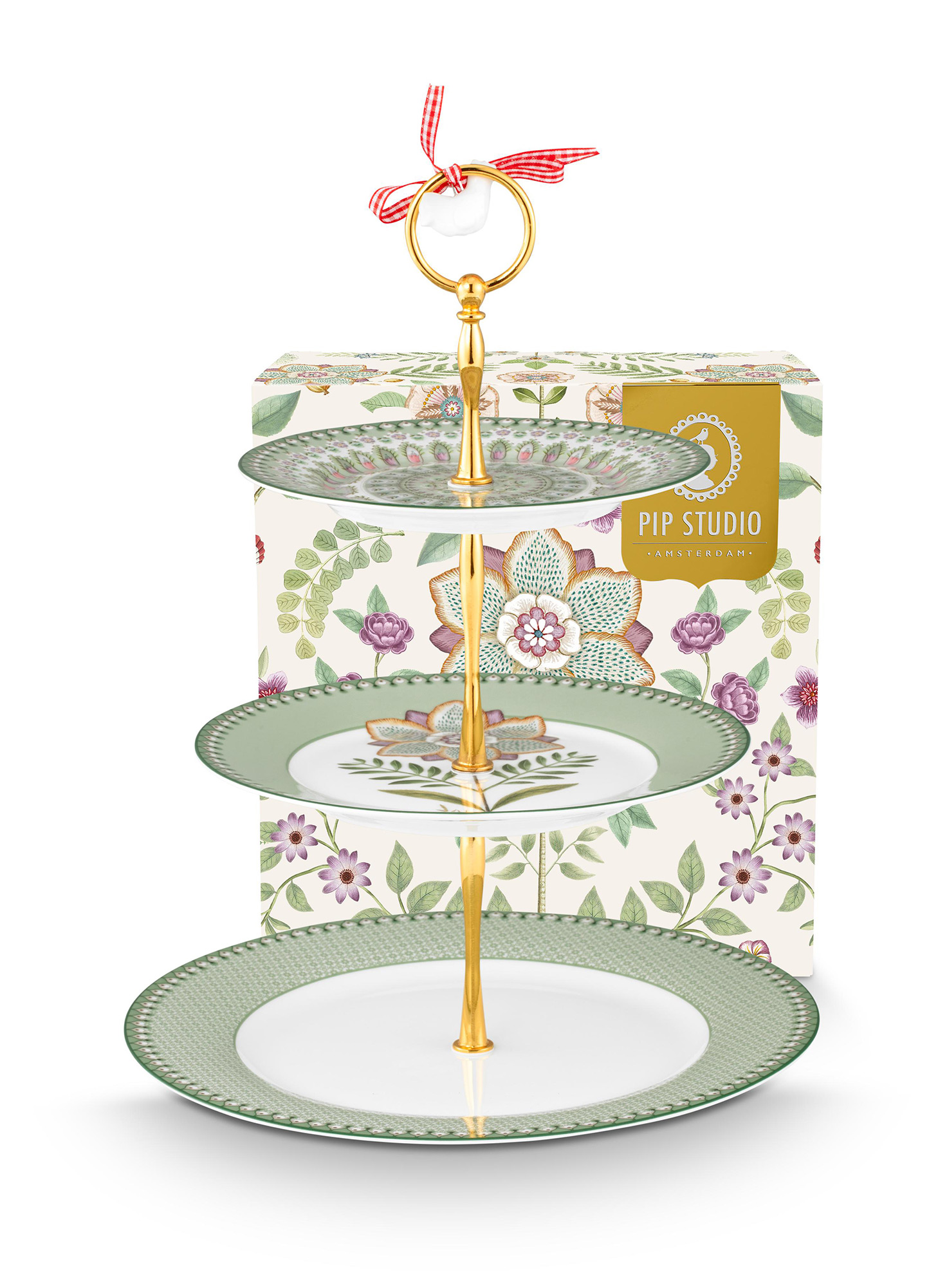Pip Studio Etagere Lily & Lotus | Light Green