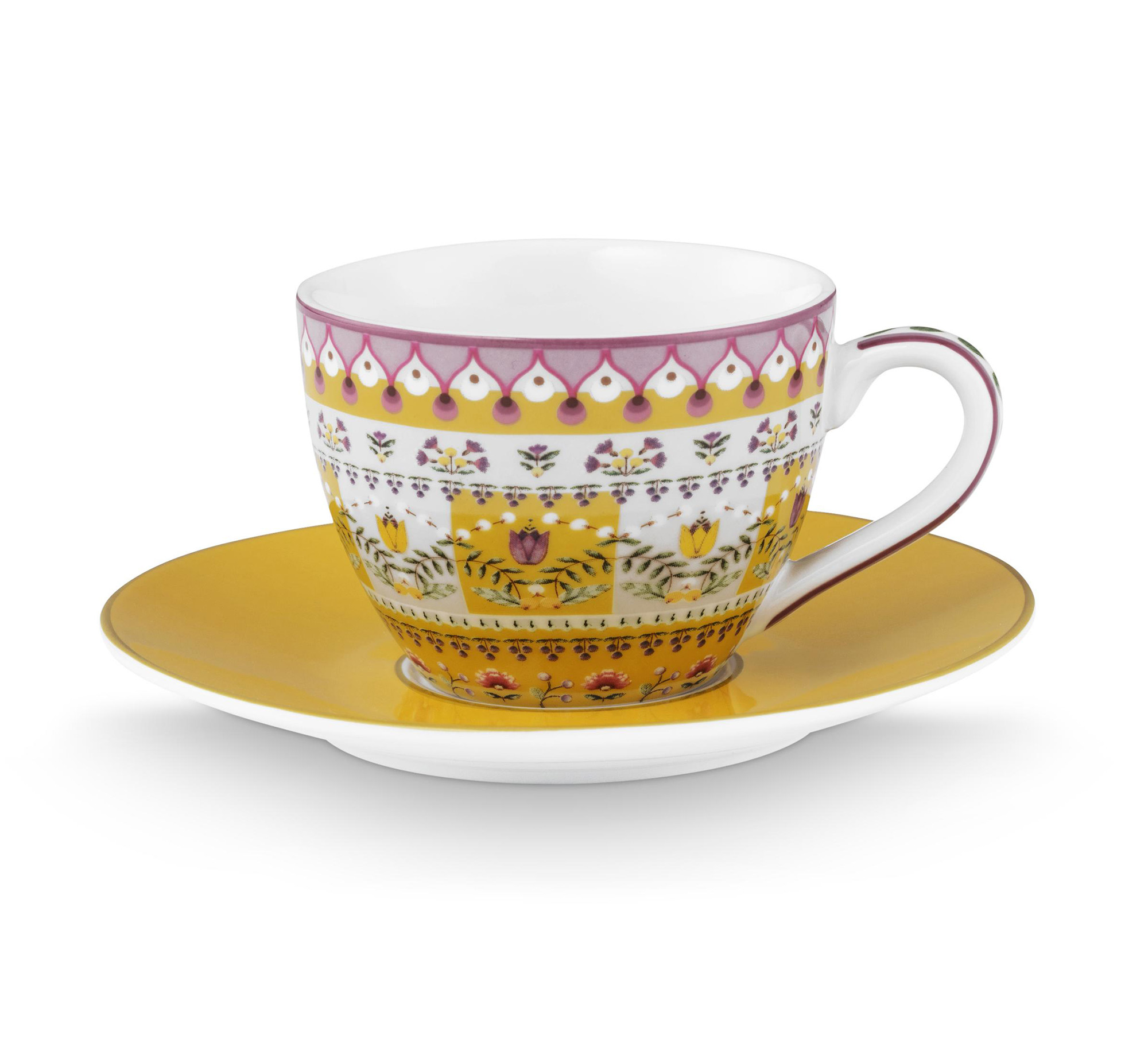 Pip Studio Espressotasse & Untertasse Lily & Lotus | Yellow