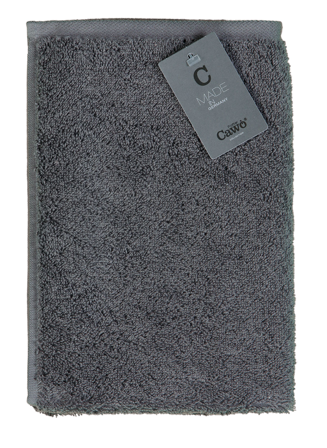 Cawö Küchenfrottiertuch Solid 500 | 774 anthrazit