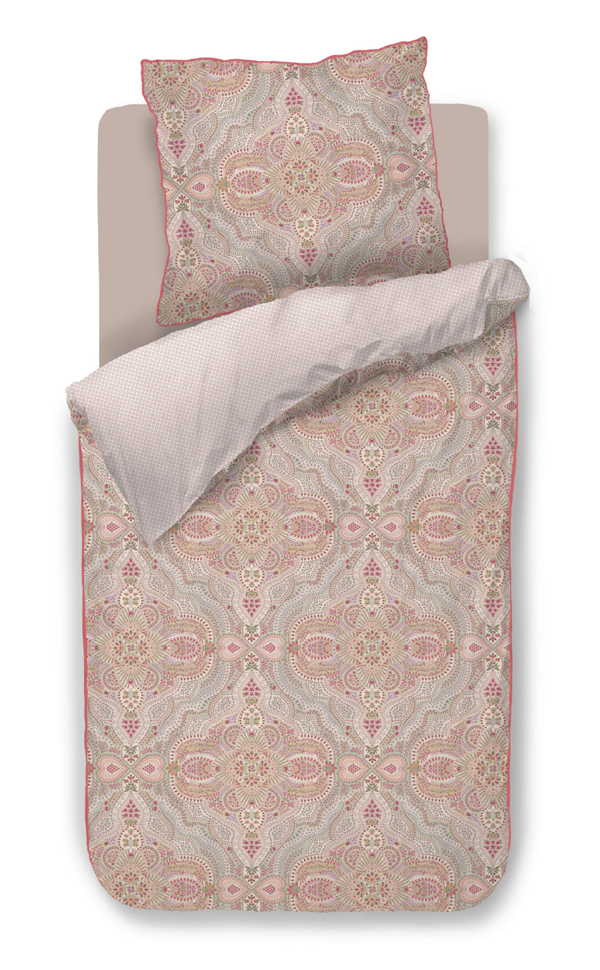 Pip Studio Perkalbettwäsche Moon Flower | Light Pink