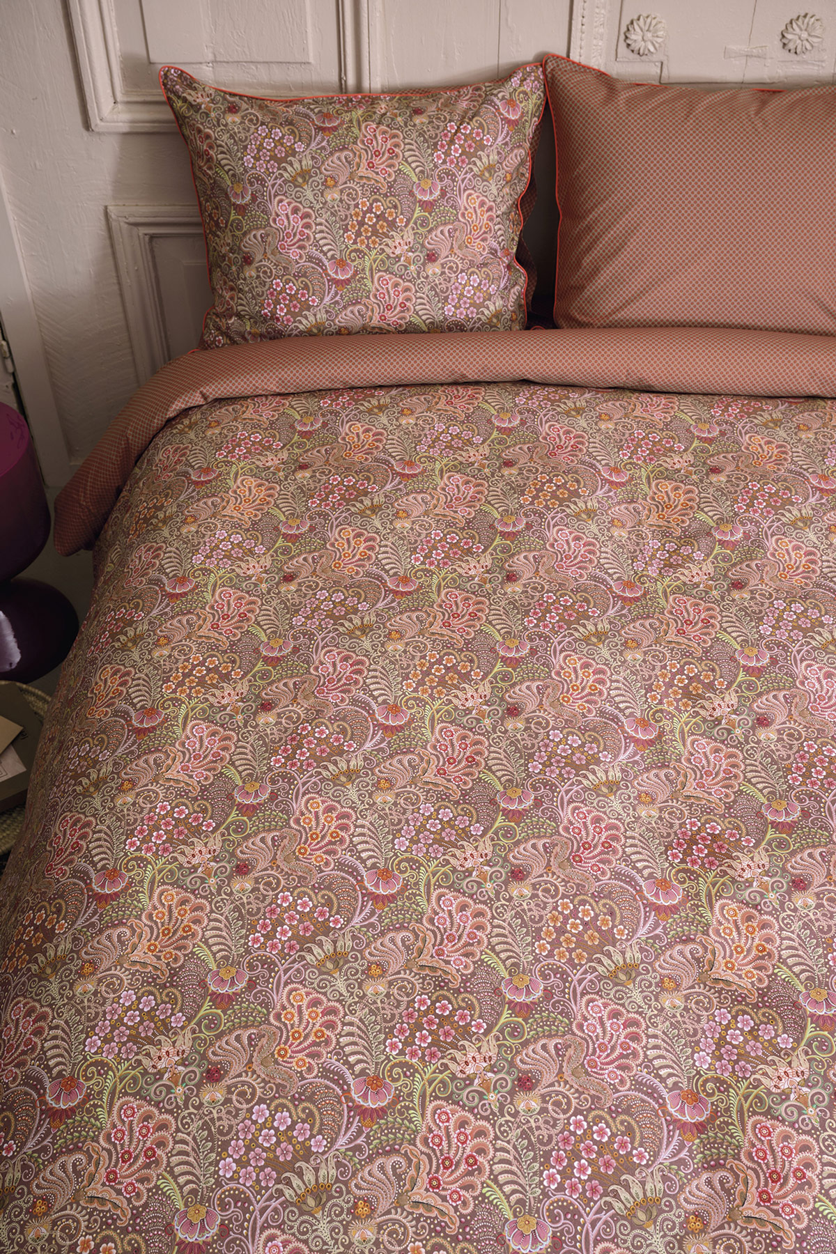 Pip Studio Perkalbettwäsche Kitenge | Terra