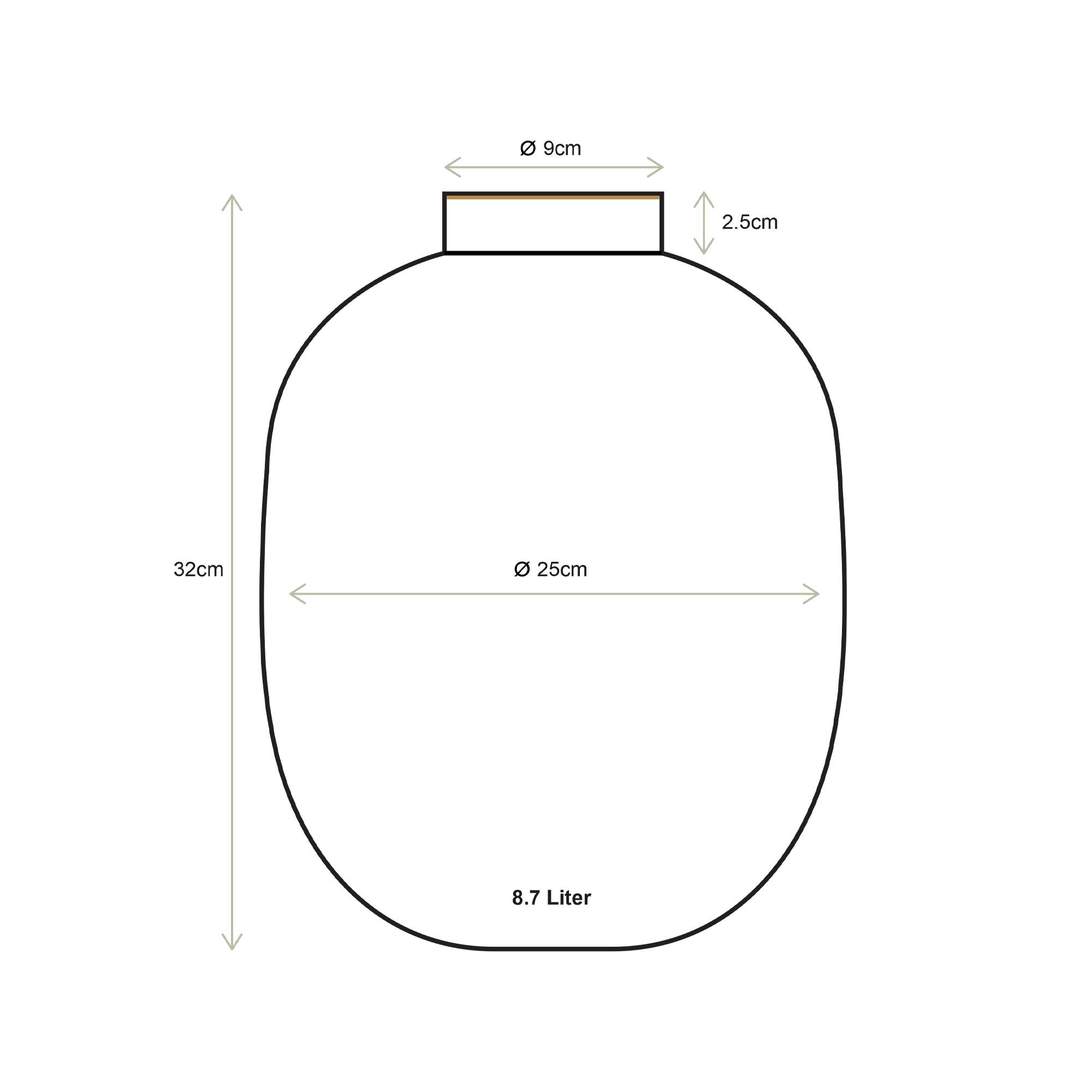 Pip Studio Vase Home Accessories | Khaki