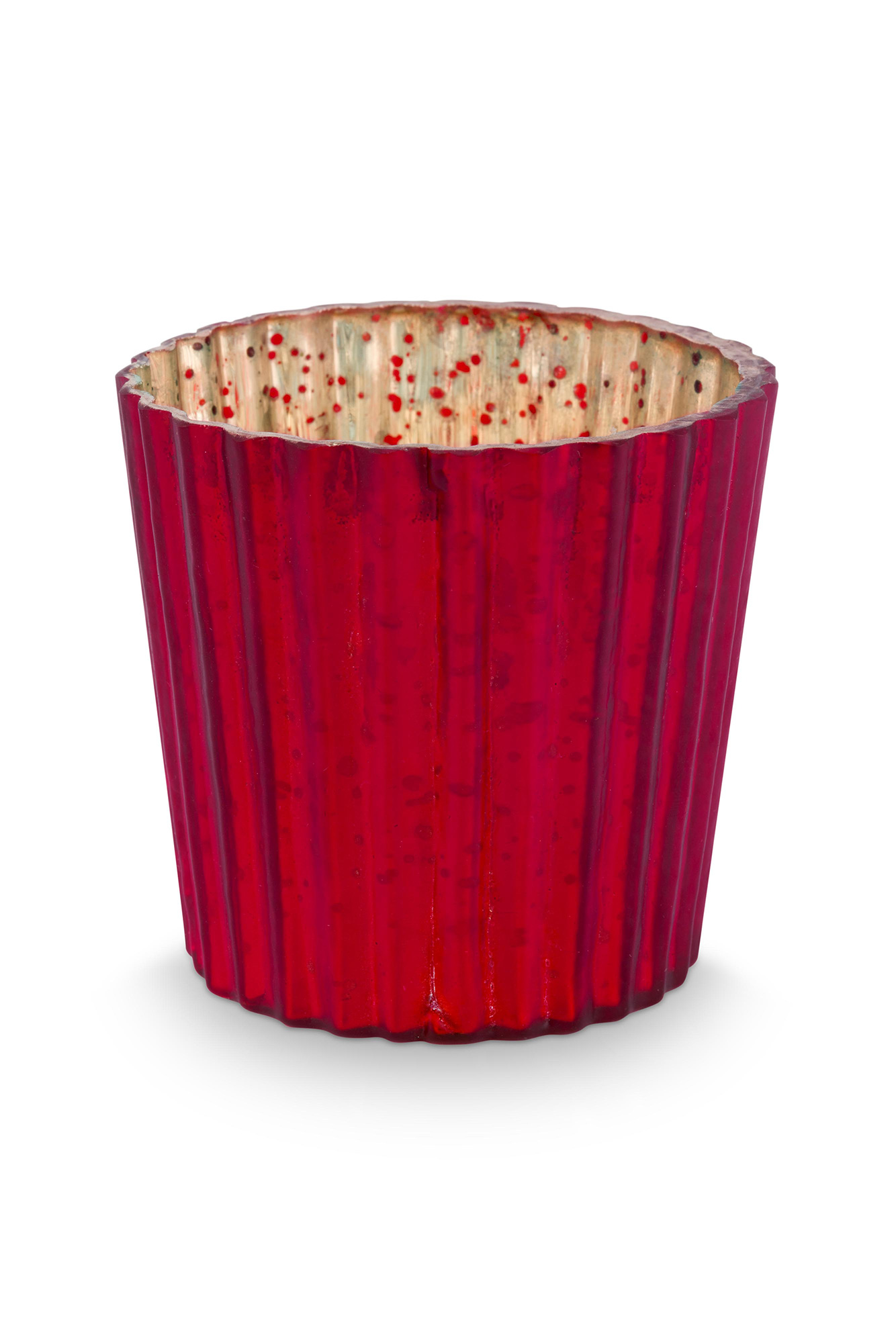 Pip Studio 4er Set Teelichthalter klein Love Birds | rot