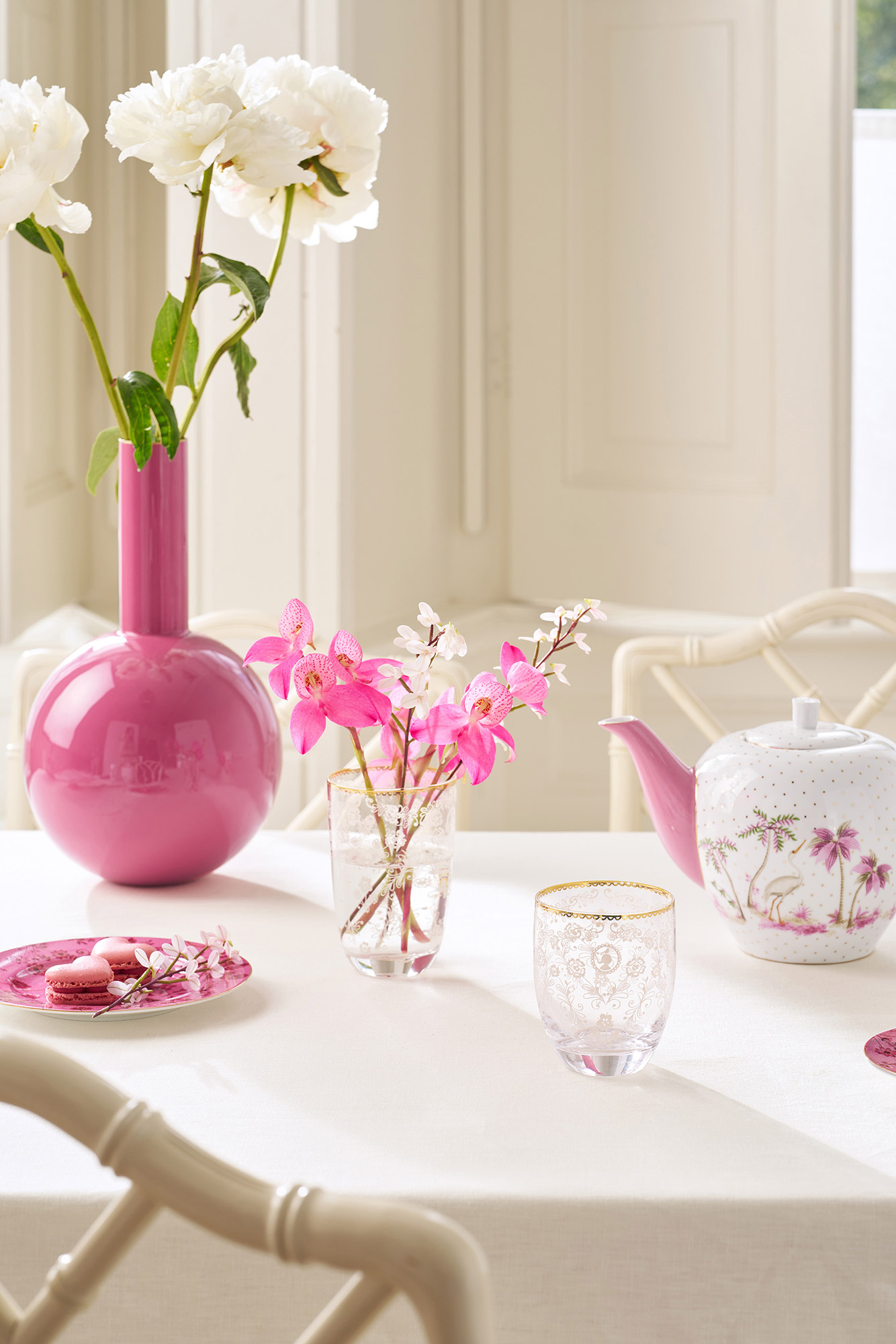 Pip Studio Wasserglas Floral | 280 ml