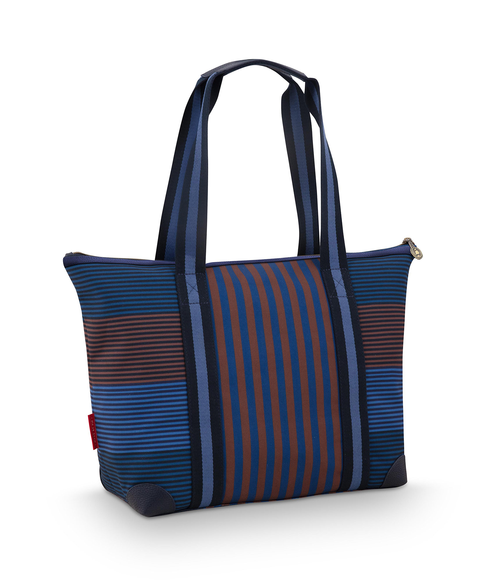 Pip Studio Tilda Reisetasche Medium Stripe  | Blue