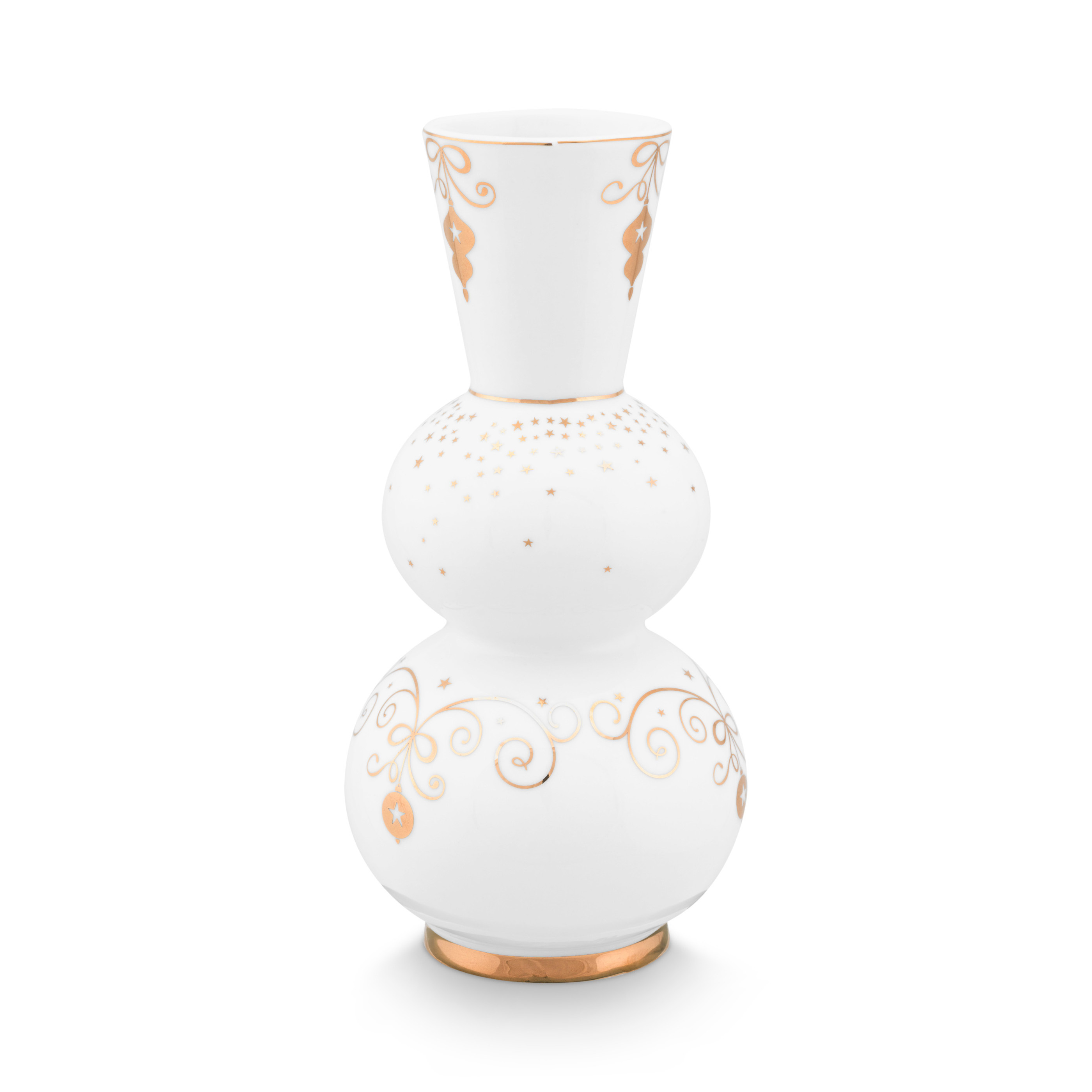 Pip Studio Vase Christmas | Weiss