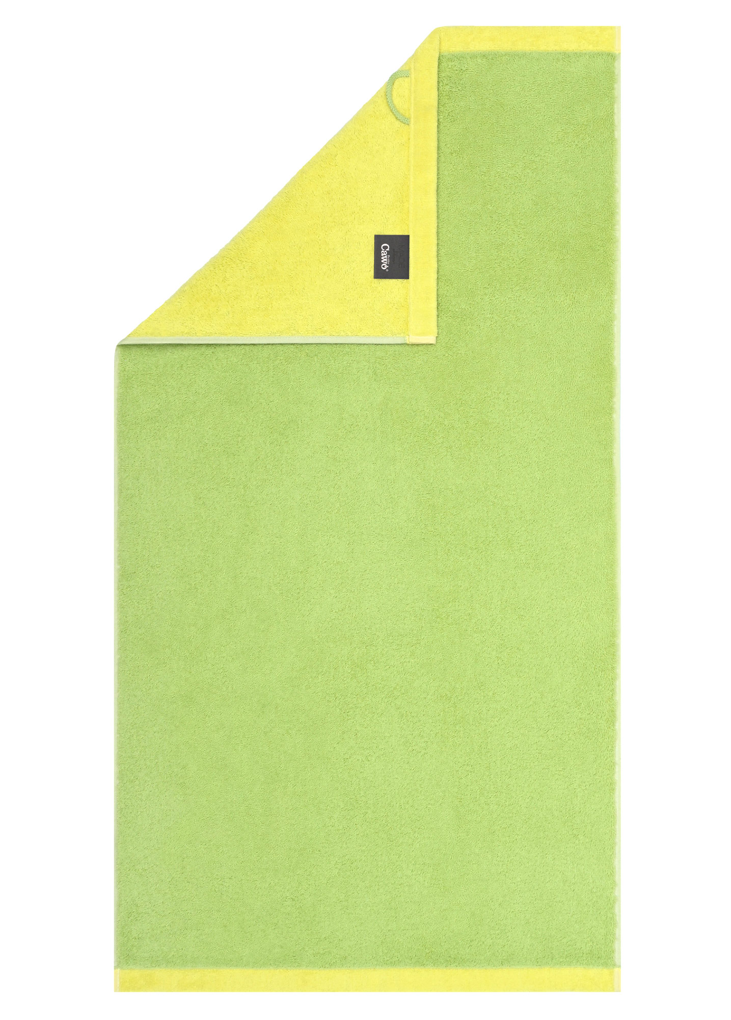 Cawö Handtuch Lifestyle Splash 7071 | 45 pistazie/lemon